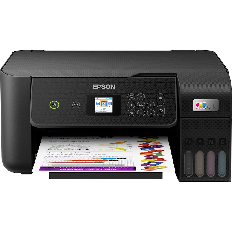 Epson , Multifunktionsdrucker »EcoTank ET-2870« , schwarz , USB, WLAN (inkl. Wi-Fi-Direct) und Mobildruck via AirPrint und Epson Connect Apps