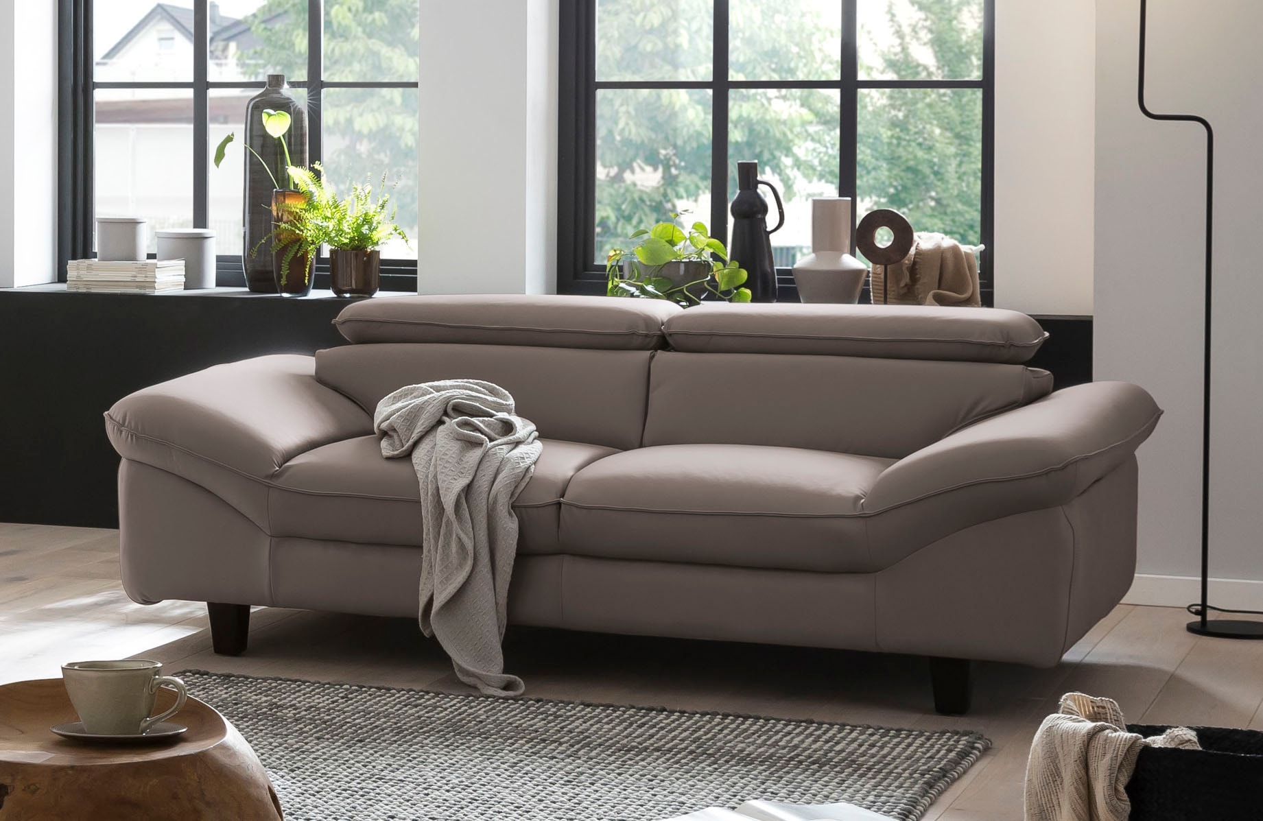 Home affaire 3-places »Pilot« Big-Sofa mit Kopfteilverstellung