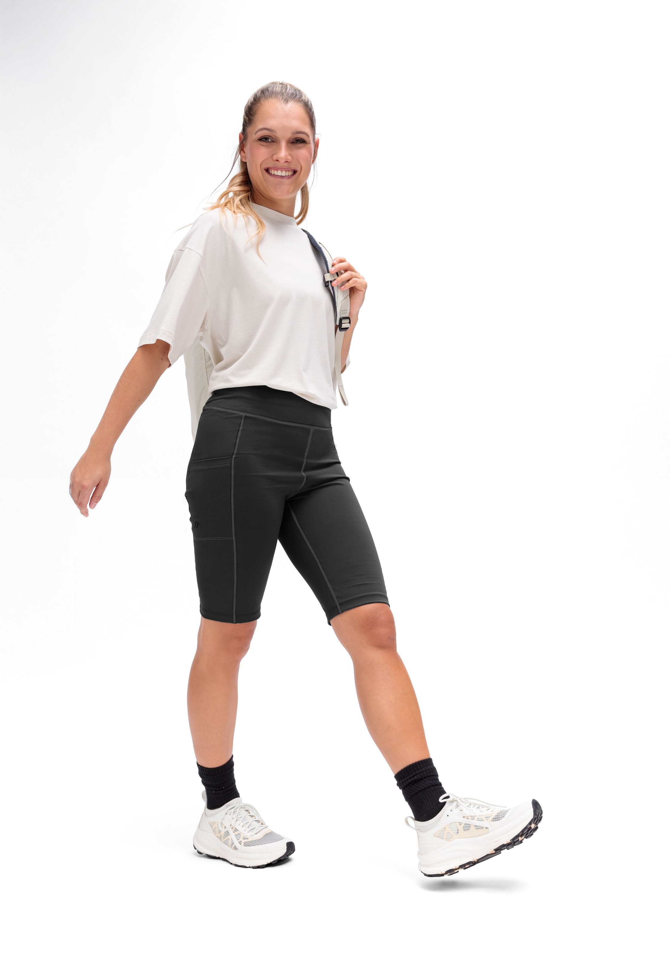 Maier Sports Leggings 3/4 »Da-Bermuda Tight el. MS FAV Bermuda Tight W«  longueur 3/4, coupe élastique, en polyamide et élasthanne