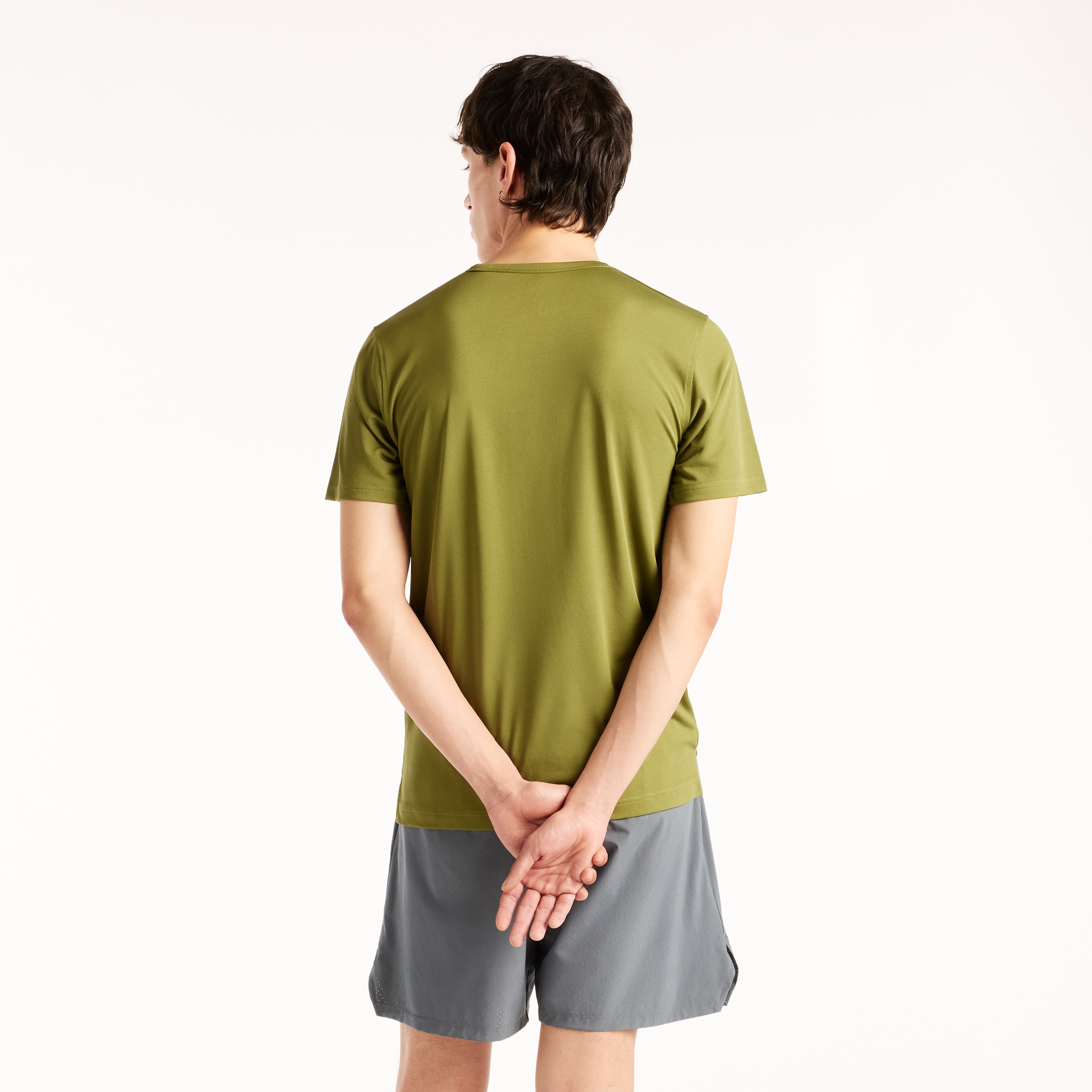 New Balance T-shirt d'entraînement »SPORT ESSENTIALS UTILITY T-SHIRT« atmungsaktiv, schnell trocknend, aus Polyester