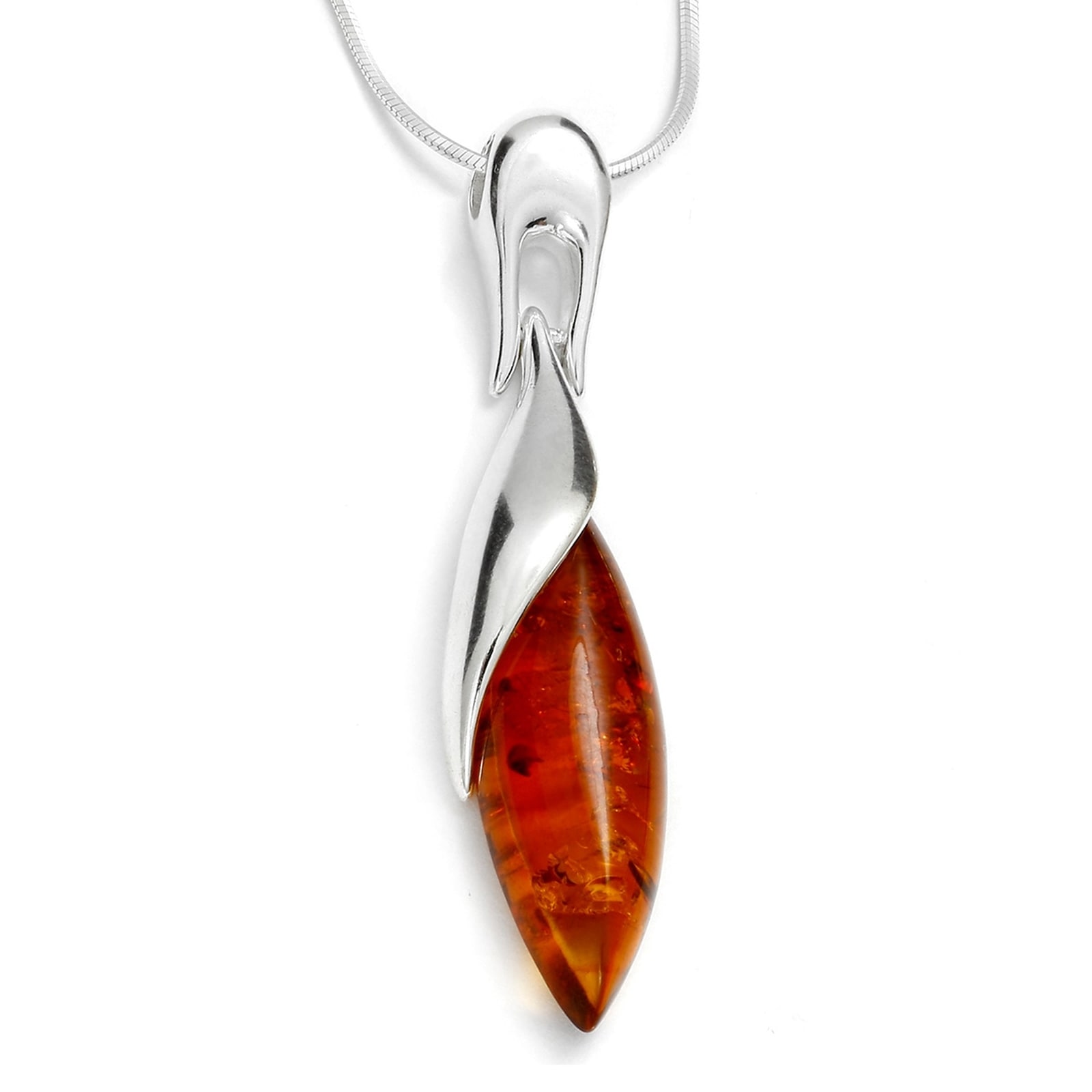 Image of OSTSEE-SCHMUCK Kette mit Anhänger "Ostsee-Schmuck Kette mit Anhänger Rosali"
