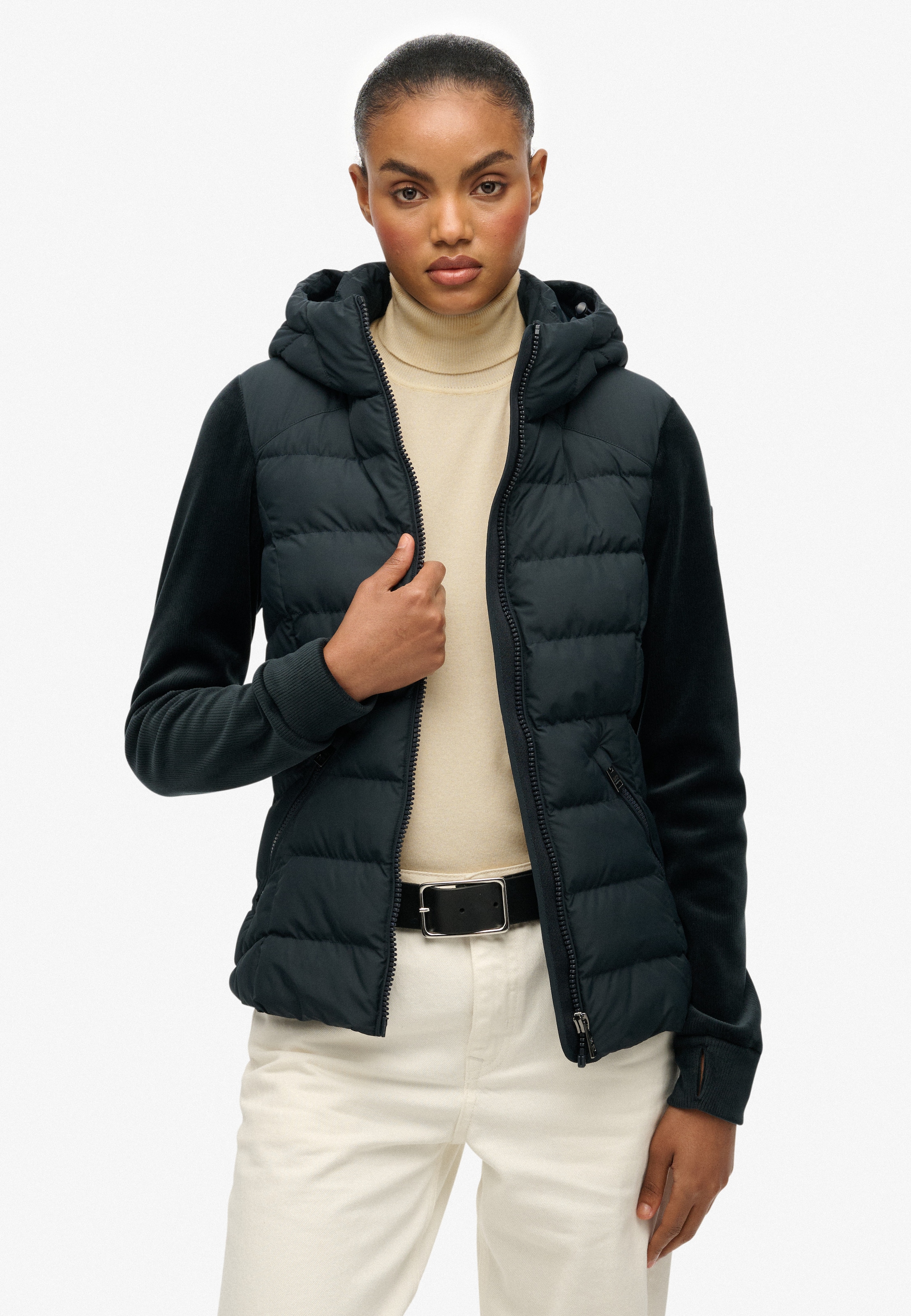 Superdry Veste matelassée »HOODED FUJI STORM JACKET« mit Kapuze