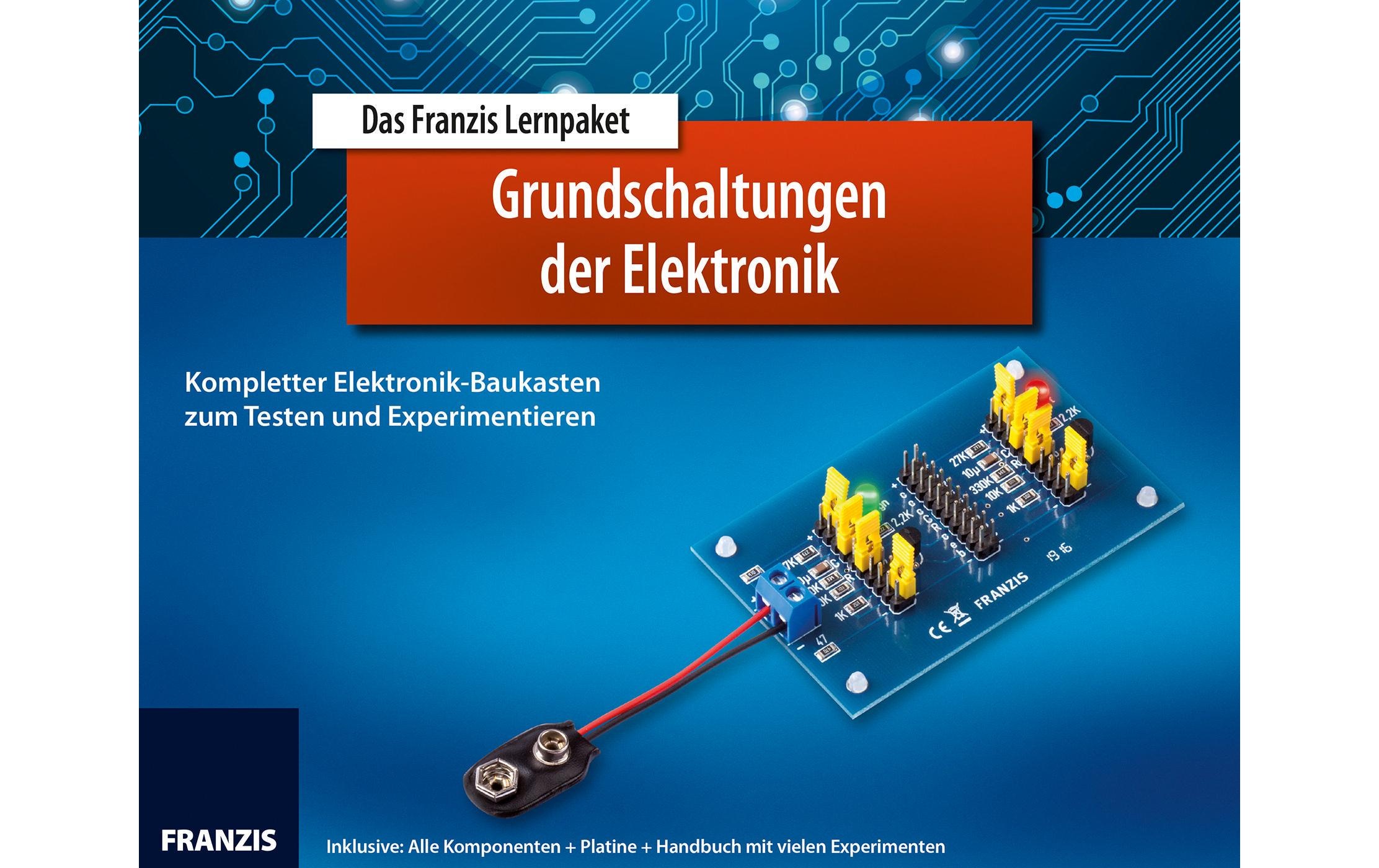 Franzis Lernspielzeug »Grundschaltungen der Elektronik«
