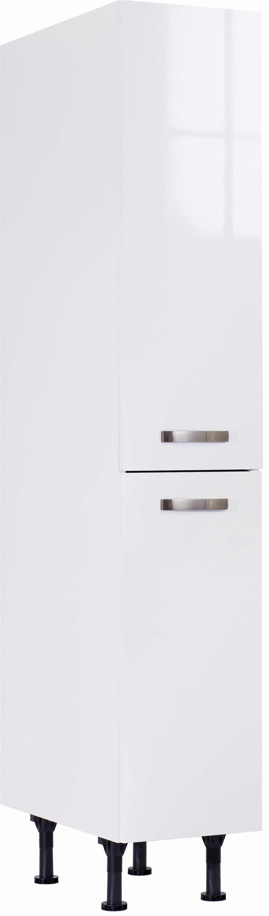 Image of KOCHSTATION Apothekerschrank "KS-Cara" mit 2 Vollauszügen und 4 Ablagen, höhenverstellbare Füsse, Breite 30 cm