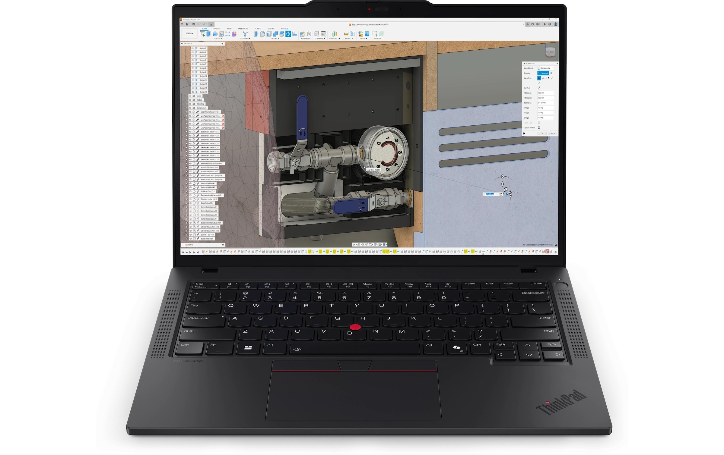 Lenovo Notebook »ThinkPad P14s Gen 6 (AMD) Copilot + PC« / 14 ″ AMD Ryzen™ AI 7 2.000 GB SSD