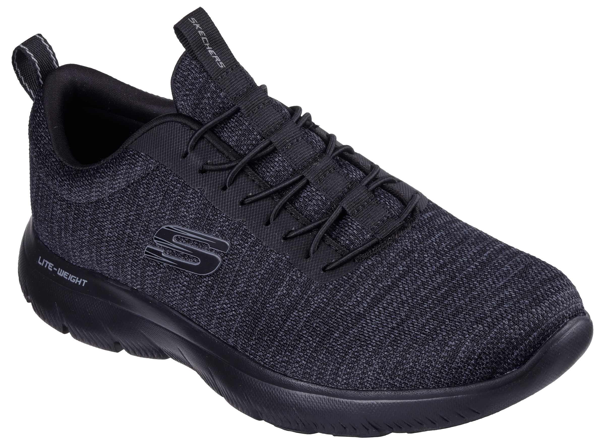 Image of Skechers Slip-On Sneaker "SUMMITS-", Slipper, Freizeitschuh, Halbschuh mit Elastic Schnürsenkel