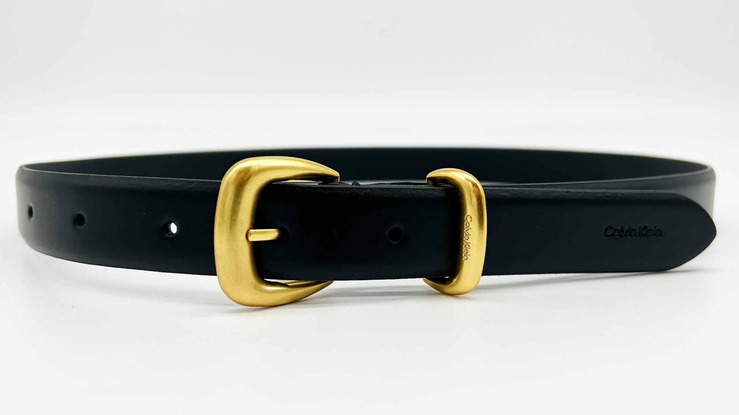 Calvin Klein Ceinture en cuir »Gürtel« Regular fit, grössenverstellbar