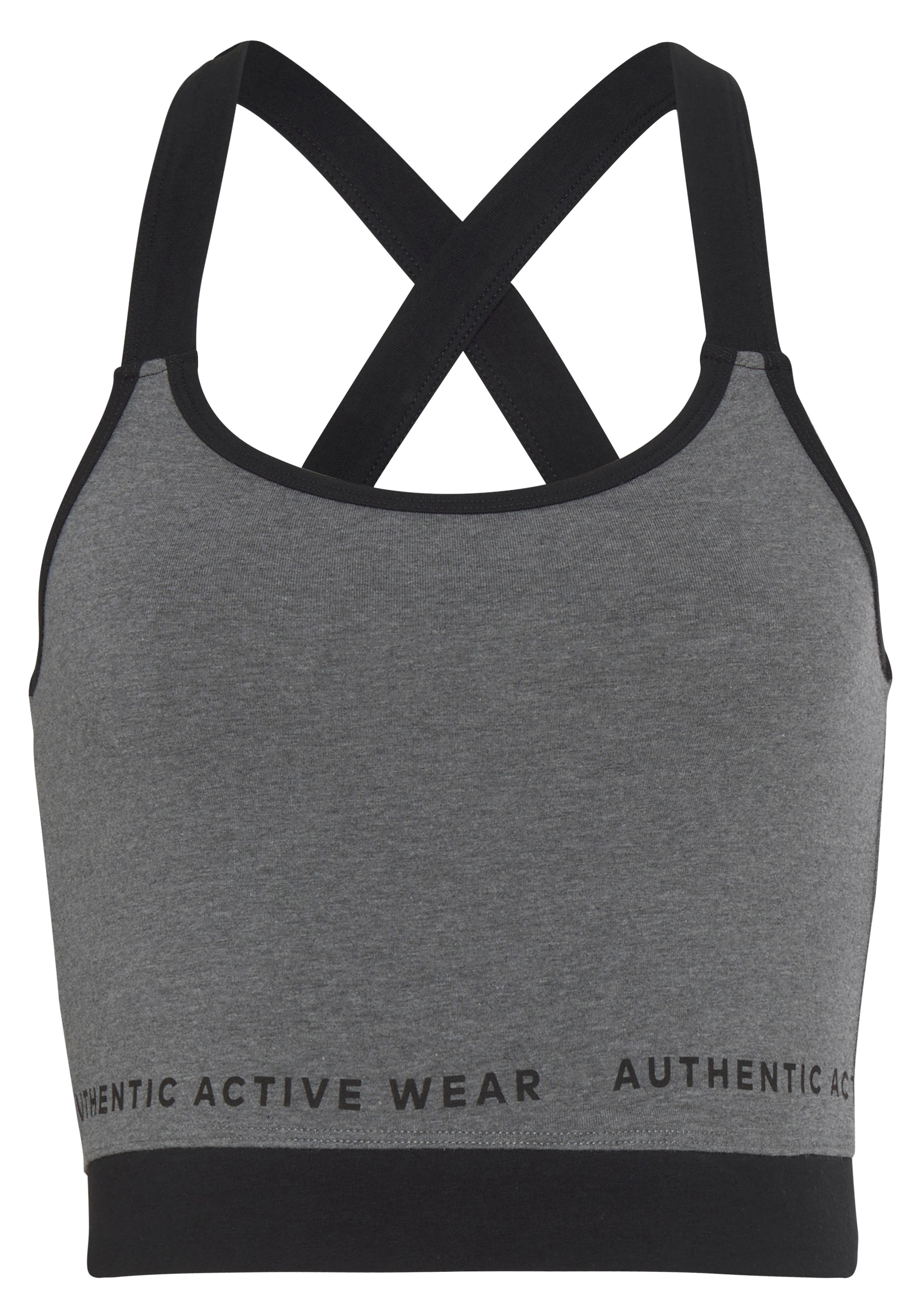 Vivance active Crop-Top »-Sporttop«, mit Racerback