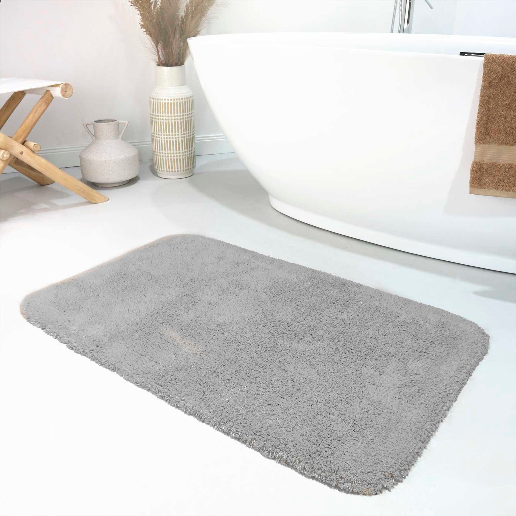 Image of Wecon home Basics Badematte "Ole WB-2721" Höhe 20 mm fussbodenheizungsgeeignet 100% Baumwollflor, waschbar, einfarbig, Badezimmerteppich