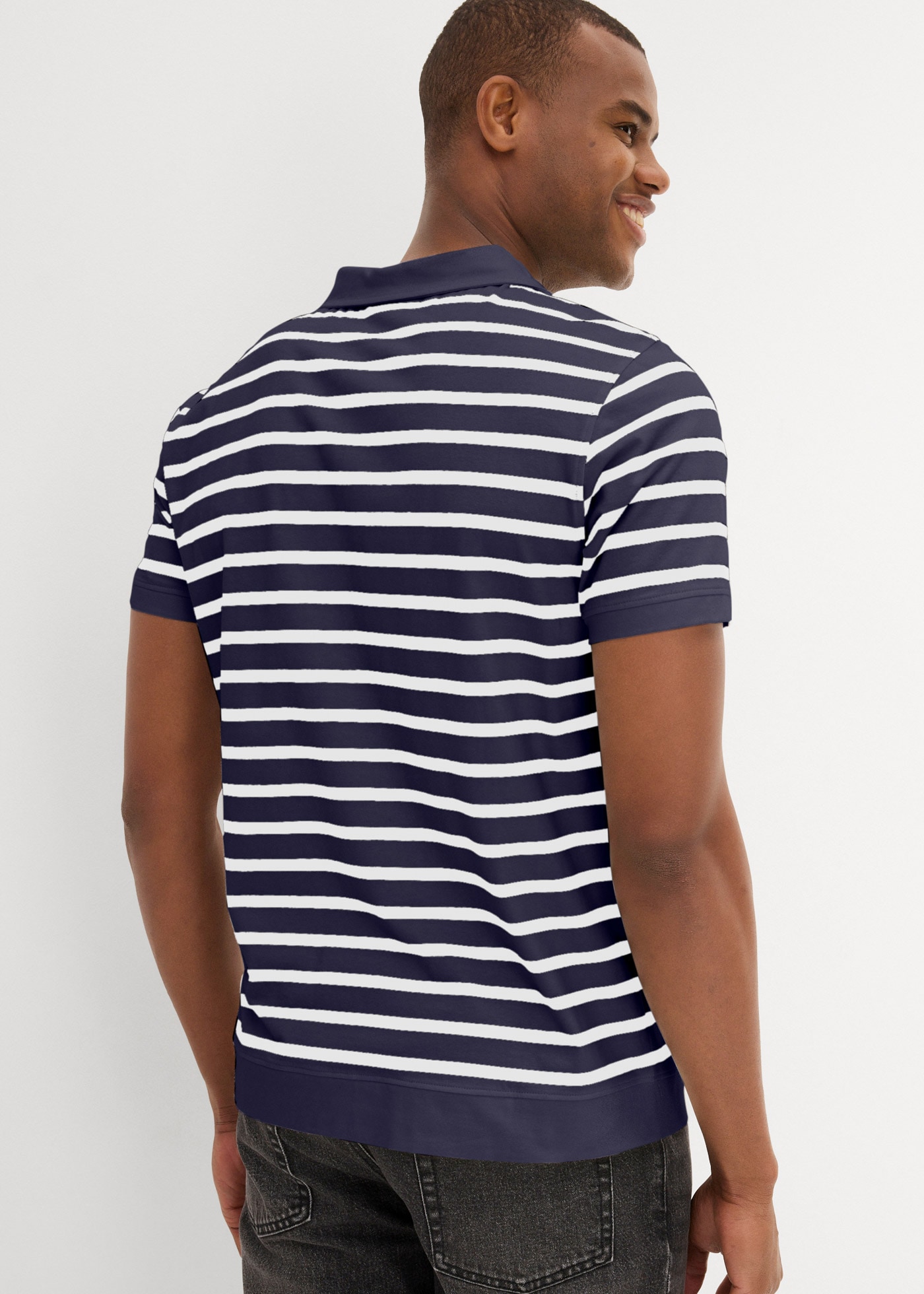 bonprix Poloshirt regular fit Passform, Kurzarm, mit Polokragen