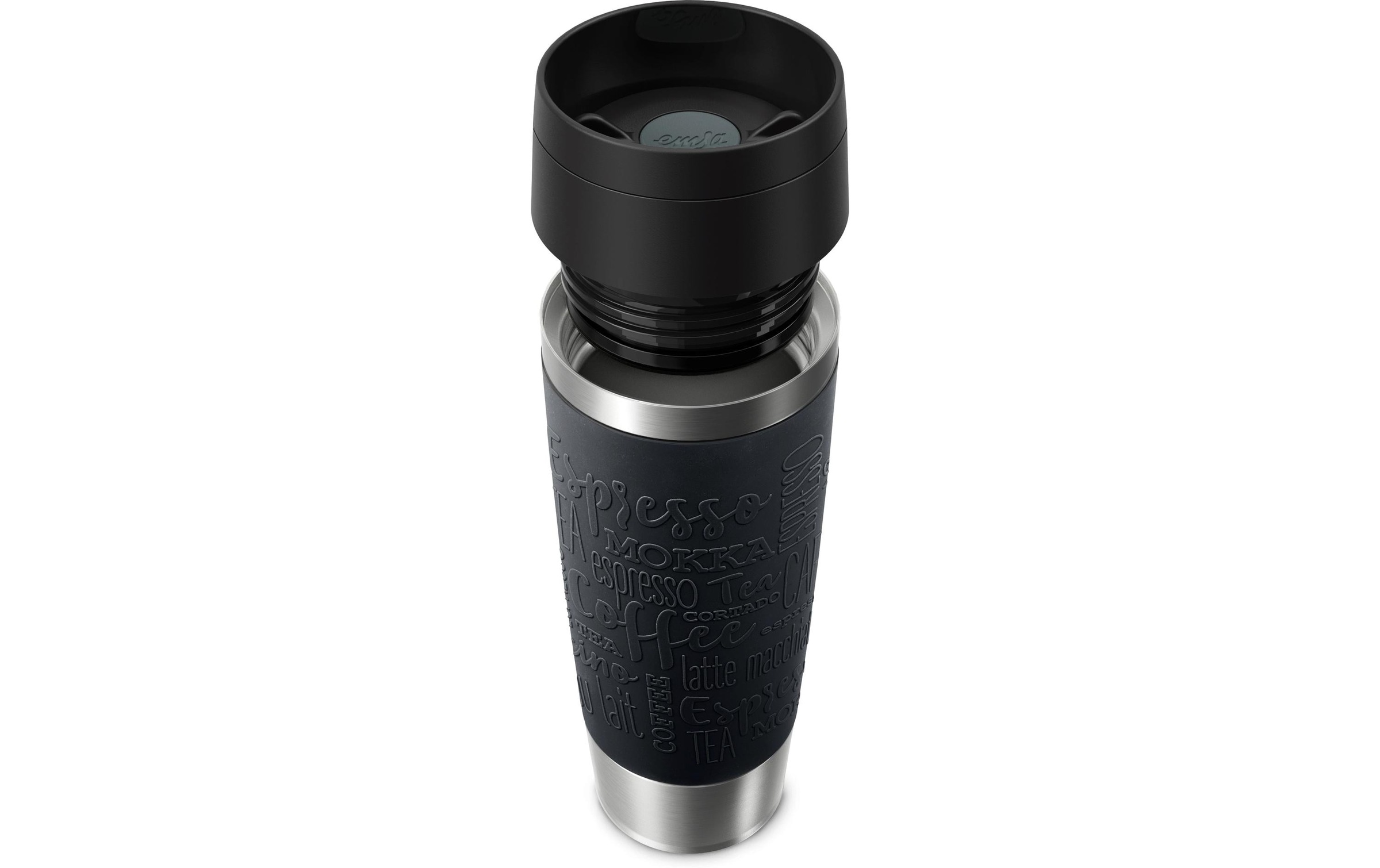 EMSA Travel Mug Classic N2022000 travel mug 500 ml Black, Stainless steel Stainless steel