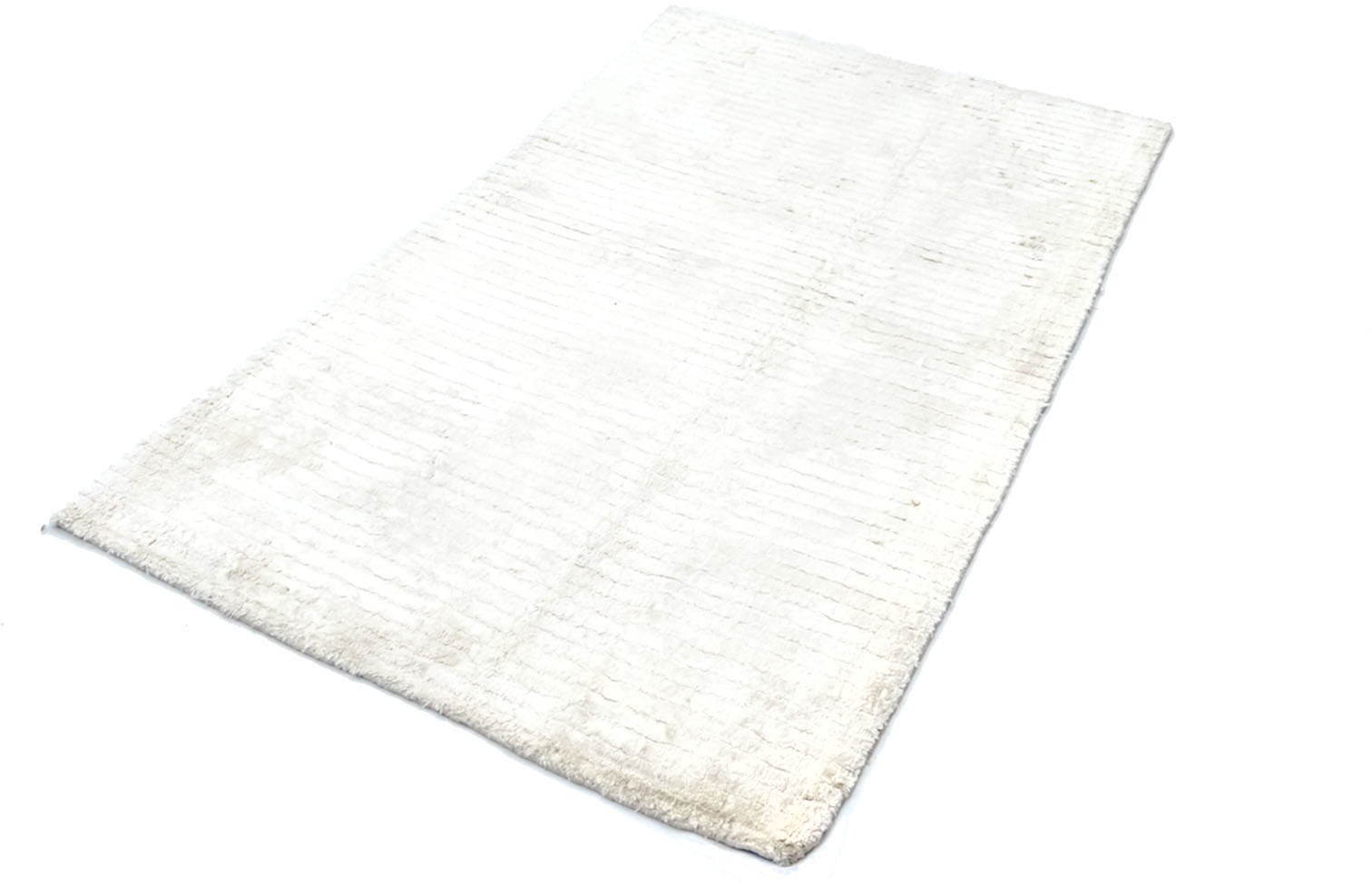 Image of morgenland Teppich »Loribaft Teppich handgetuftet beige«, rechteckig, 12 mm Höhe, Viskose bei Ackermann Versand Schweiz