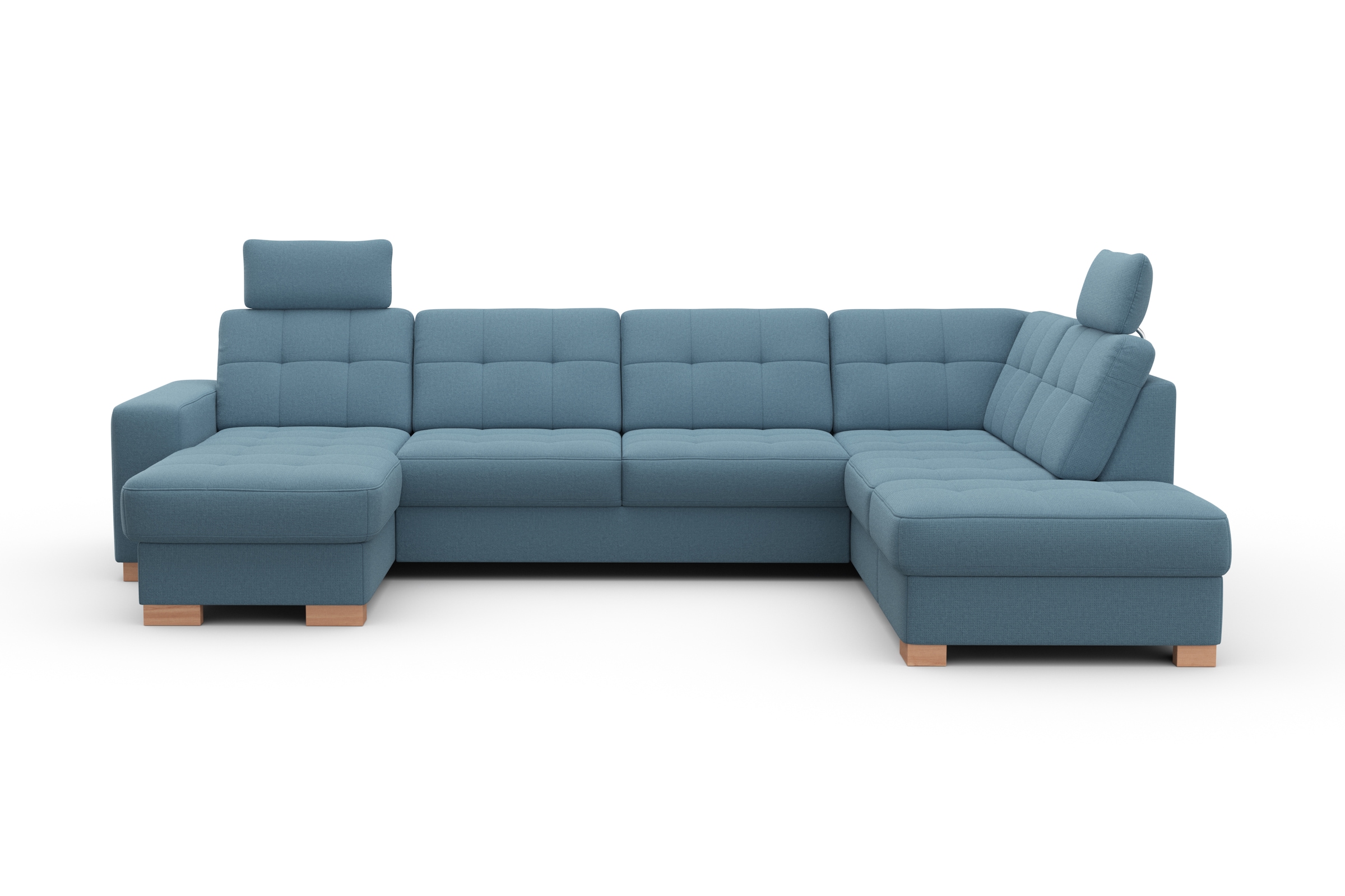 sit&more Wohnlandschaft »Quincy U-Form«, wahlweise mit Bettfunktion und Bettkasten