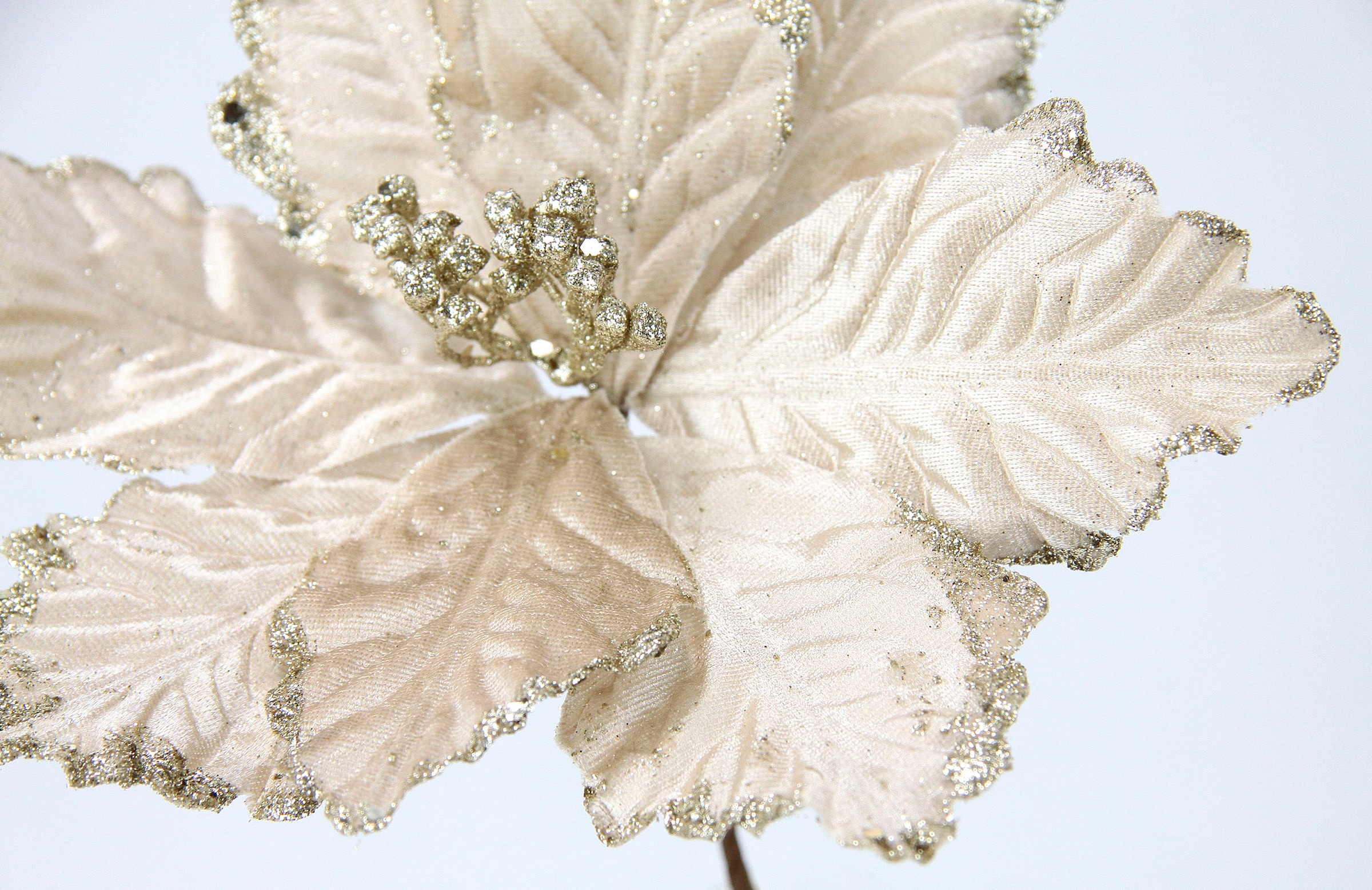 I.GE.A. Fleur artificielle »Poinsettia« Kunstblume, Dekoblume, 5er Set