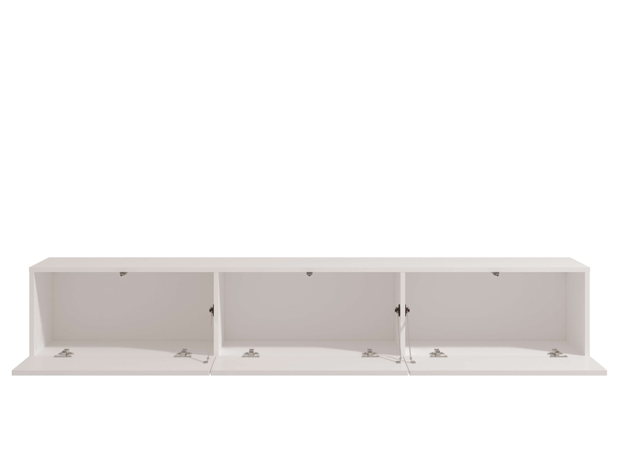 INOSIGN Lowboard »Antibes TV-Lowboard, Breite 192/154/128 cm, TV-Schrank«, TV-Kommode, 3D-Fronten, Push-To-Open-Funktion, Wandmonatage
