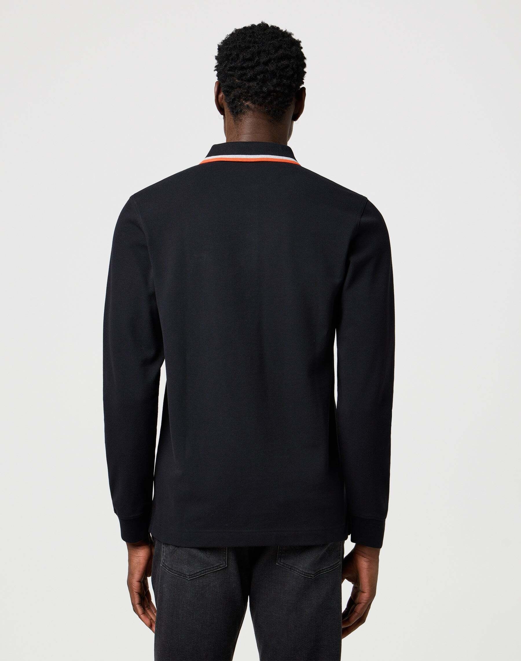 Wrangler Langarm-Poloshirt »WRANGLER Langarmpolo Ls Polo Shirt«