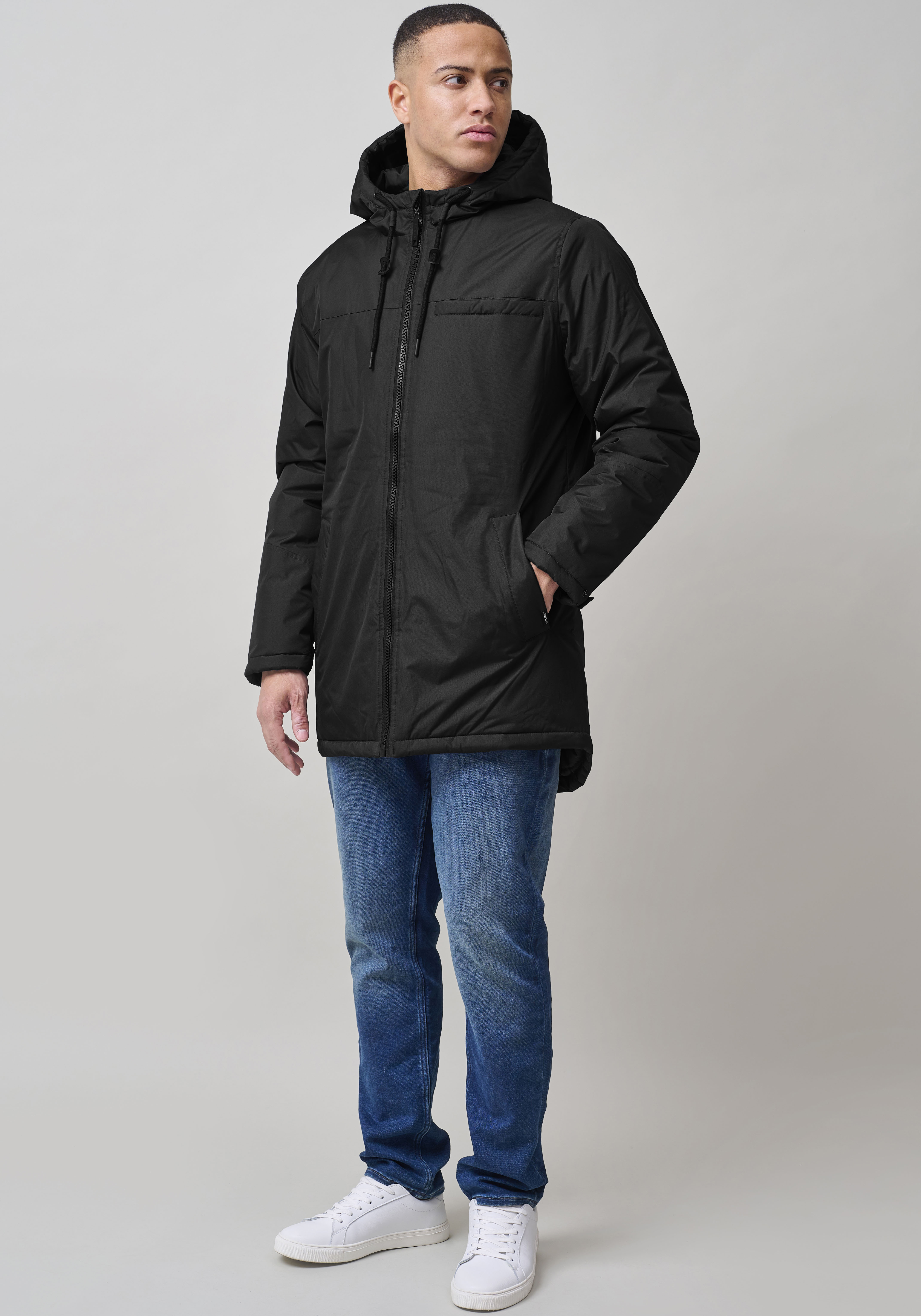 Langjacke »Jacket Otw«, mit Kapuze