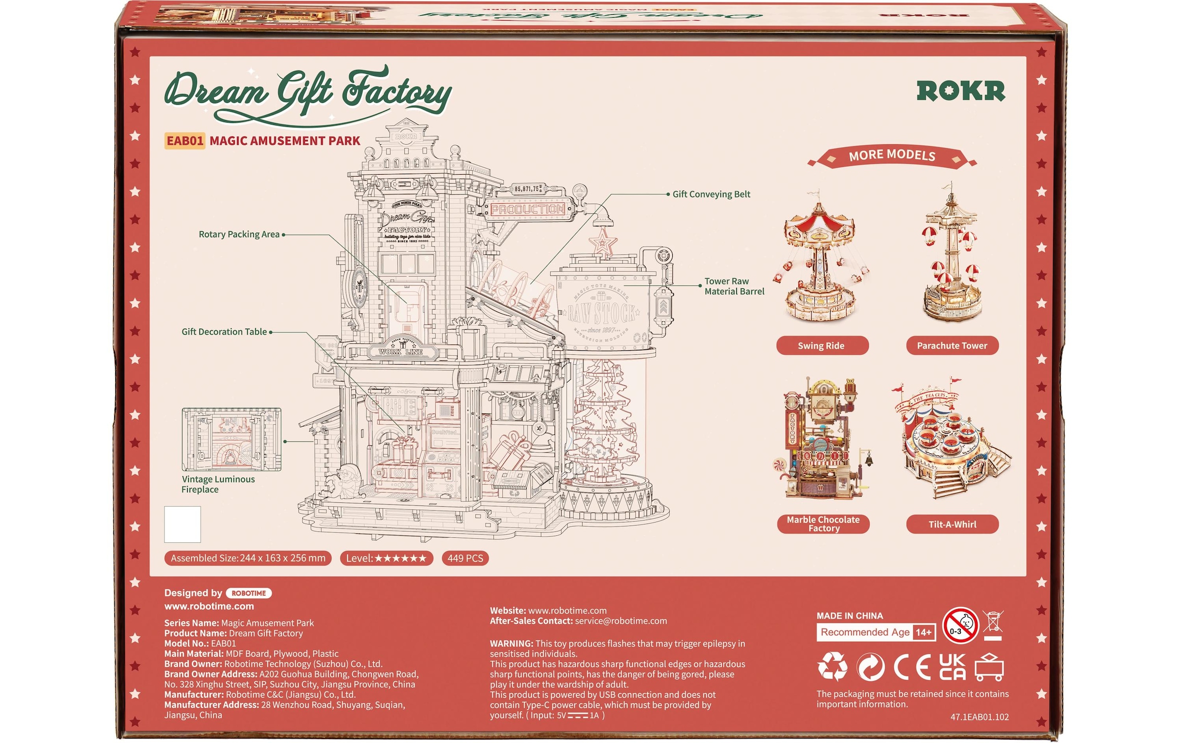   Modellbausatz »RoboTime Traumfabrik«