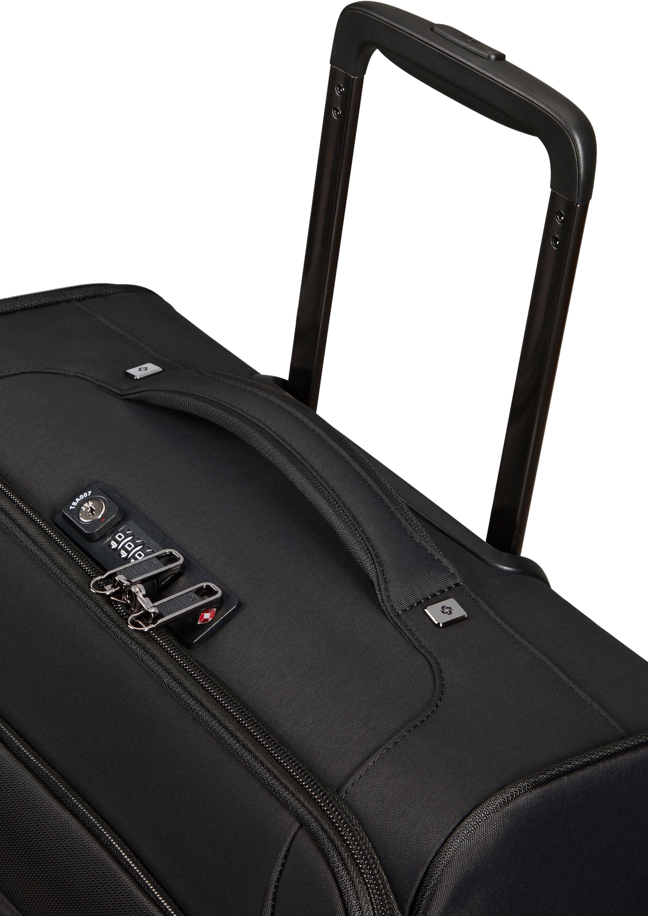 Samsonite Weichgepäck-Trolley »AIREA, verschiedene Grössen und Farben«, 4 Rollen, Weichschalen-Koffer Reisekoffer mit Volumenerweiterung bei M/L