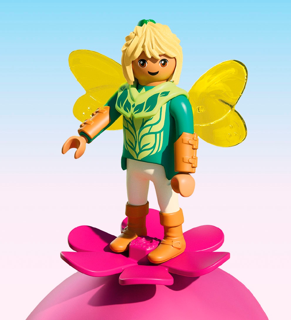 Playmobil® Konstruktions-Spielset »Gemütliches Feenzuhause mit Goldeinhorn und Stall (71838)« Princess Magic; Made in Germany