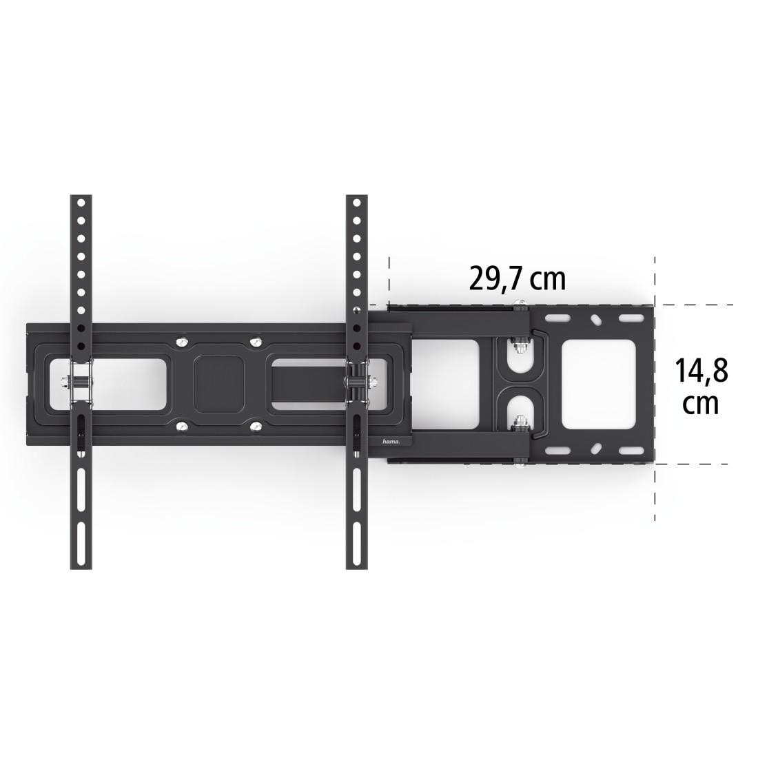 Hama TV-Wandhalterung »FULLMOTION«, bis 165 cm Zoll, bis 165cm (65 Zoll), vollbeweglich, VESA bis 400x400