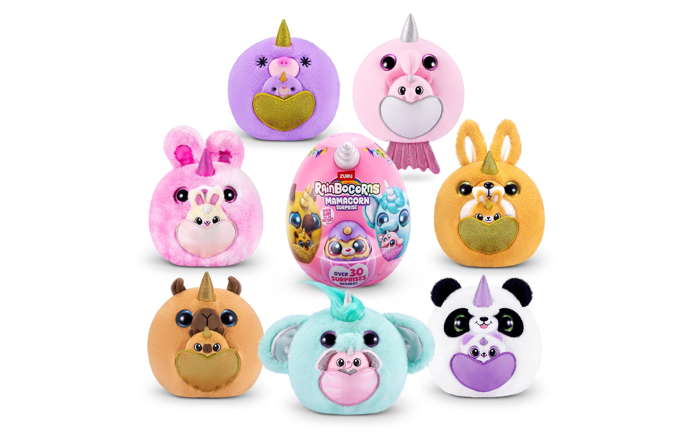 ZURU Spielfigur »Rainbocorns Mamacorn Surprise assortiert«