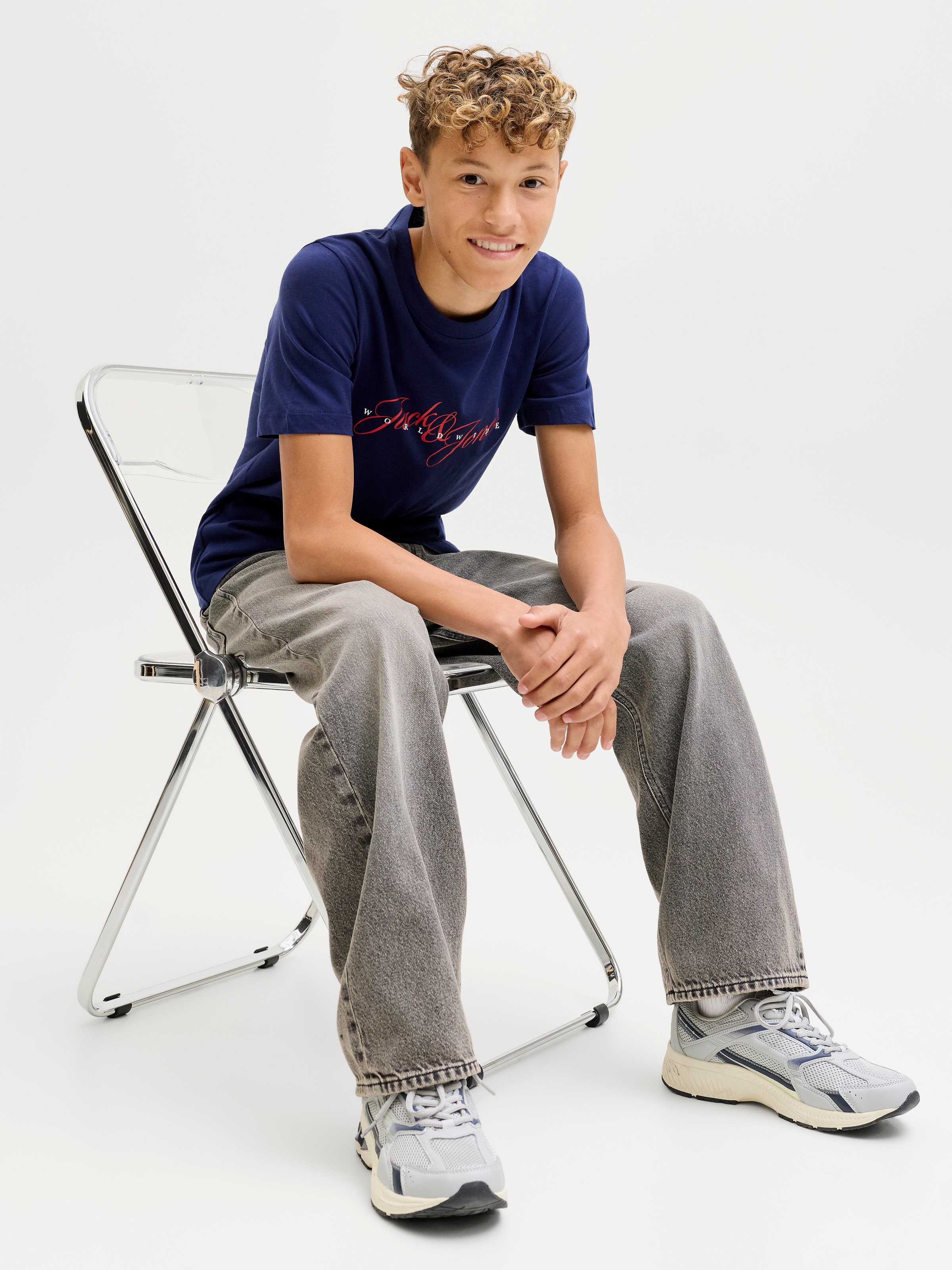 Jack & Jones Junior Jeans Relax-fit »JJIALEX JJIORIGINAL SQ 336 BF JNR«