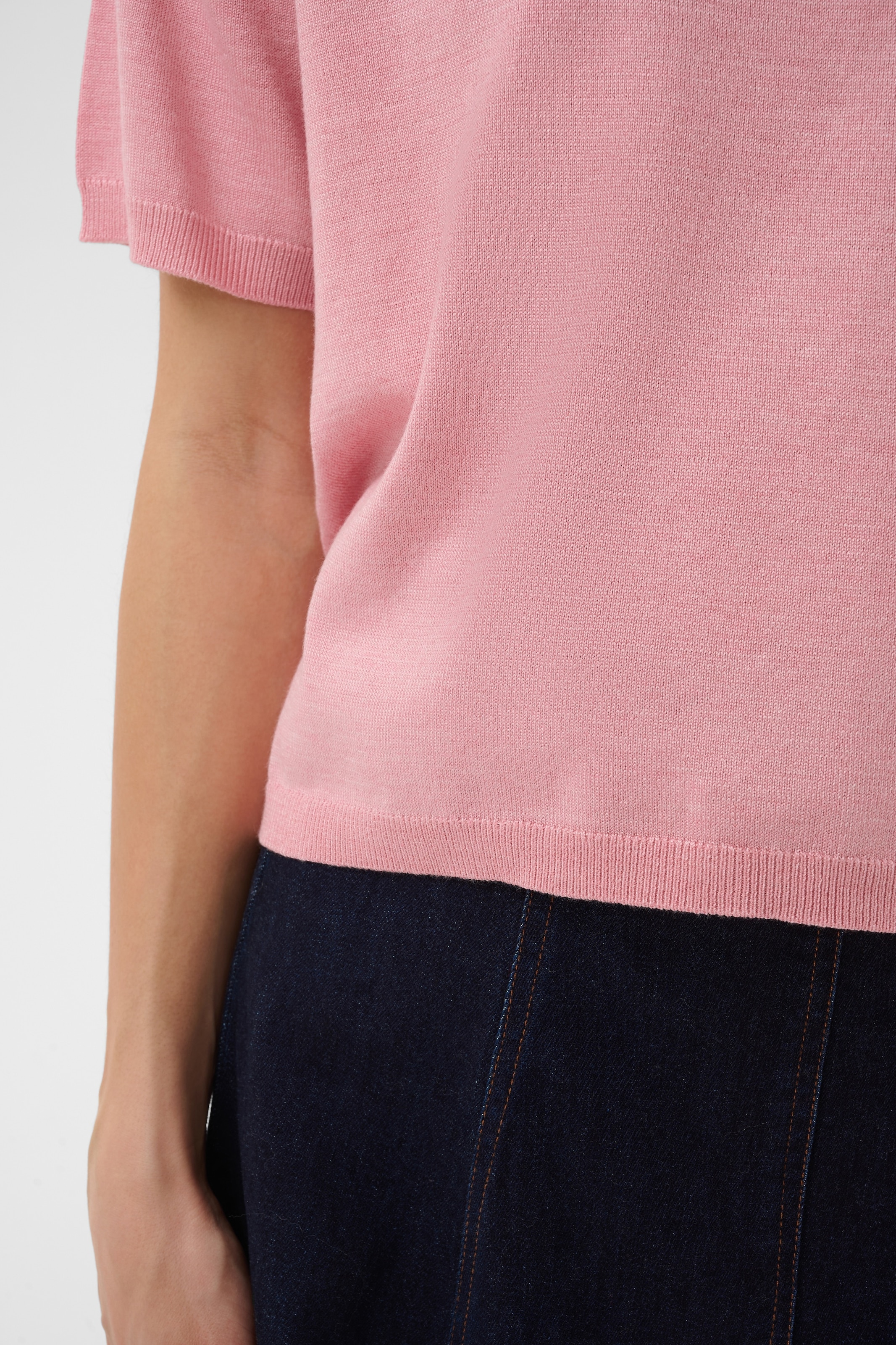 Saint Tropez Pull en tricot »MilaSZ Boxy SS Pullover« Viskosemischung, Oversize fit