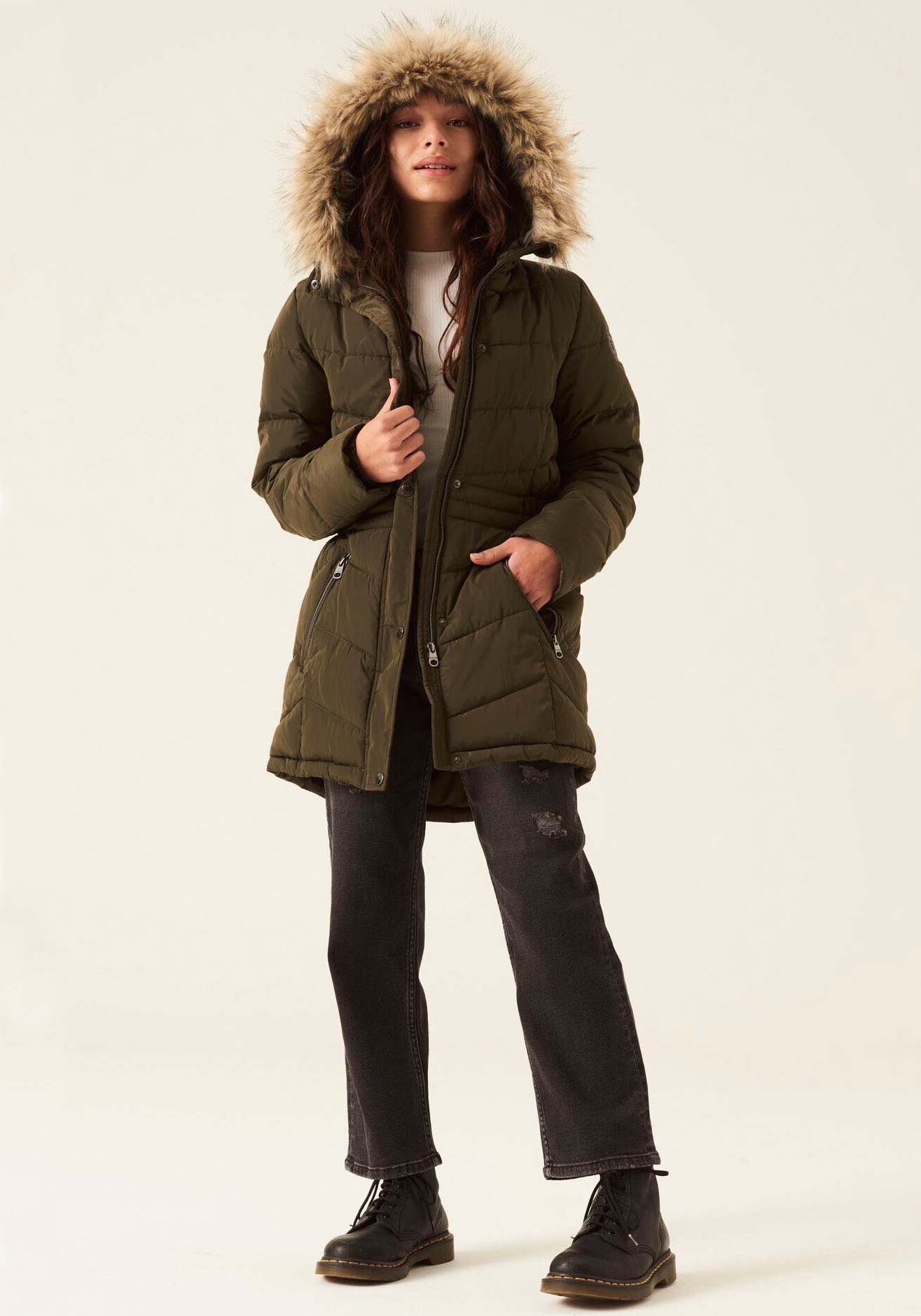 Garcia Winterjacke, mit Kapuze kaufen