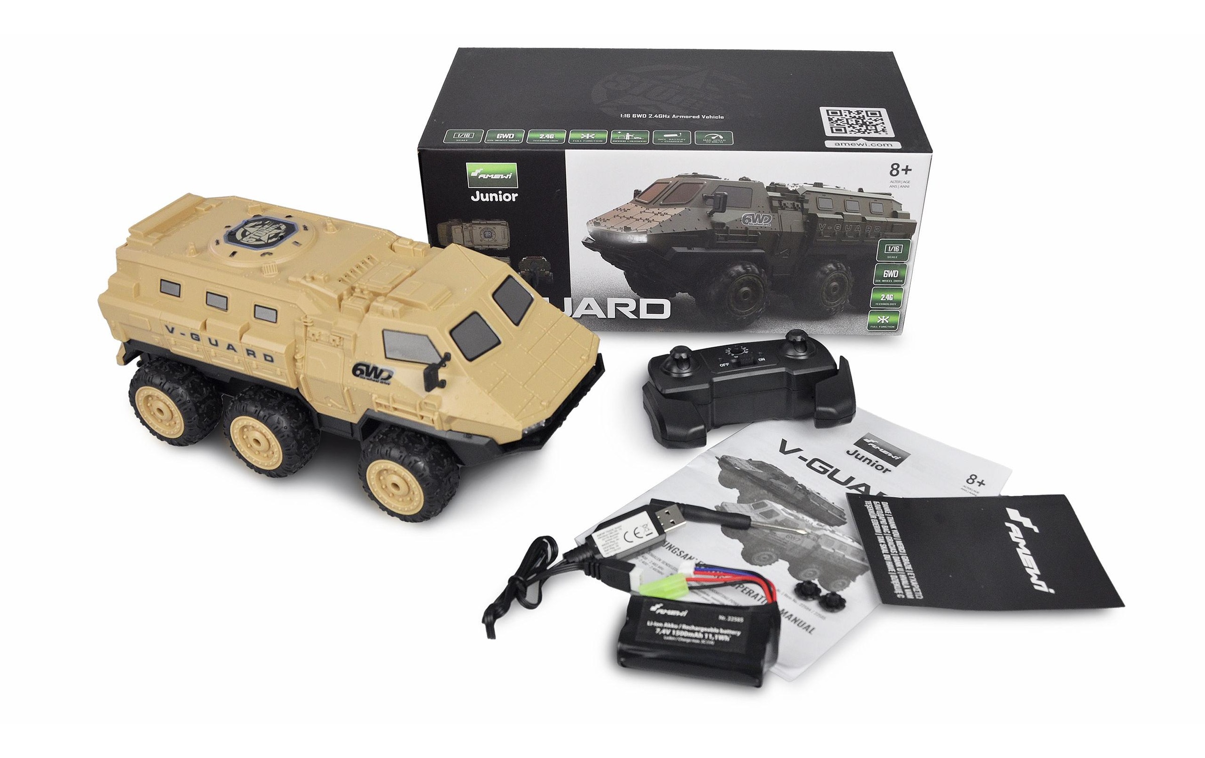 Amewi RC-Auto »V-Guard 6WD, Sand RTR,«