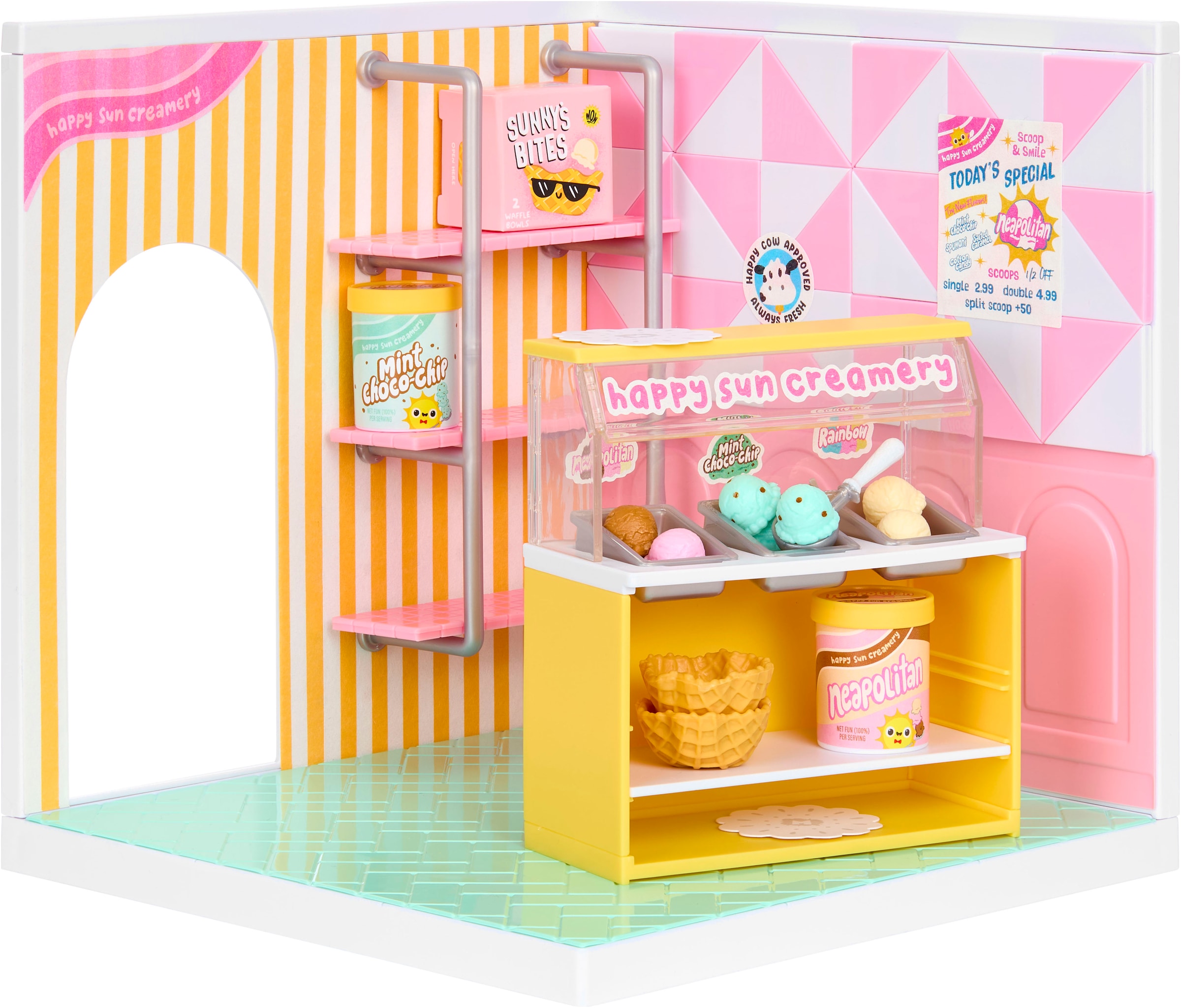MGA ENTERTAINMENT Set créatif »MGA's Miniverse - Spaces Starter Pack- Ice Cream«