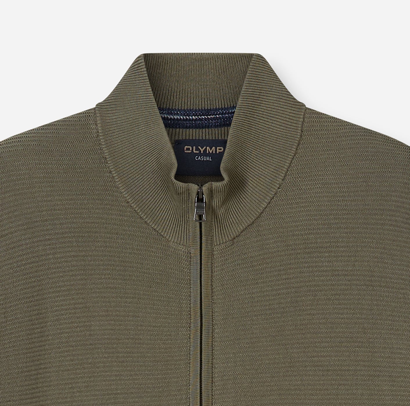 OLYMP Veste en tricot »Strick Casual« mit feiner Struktur