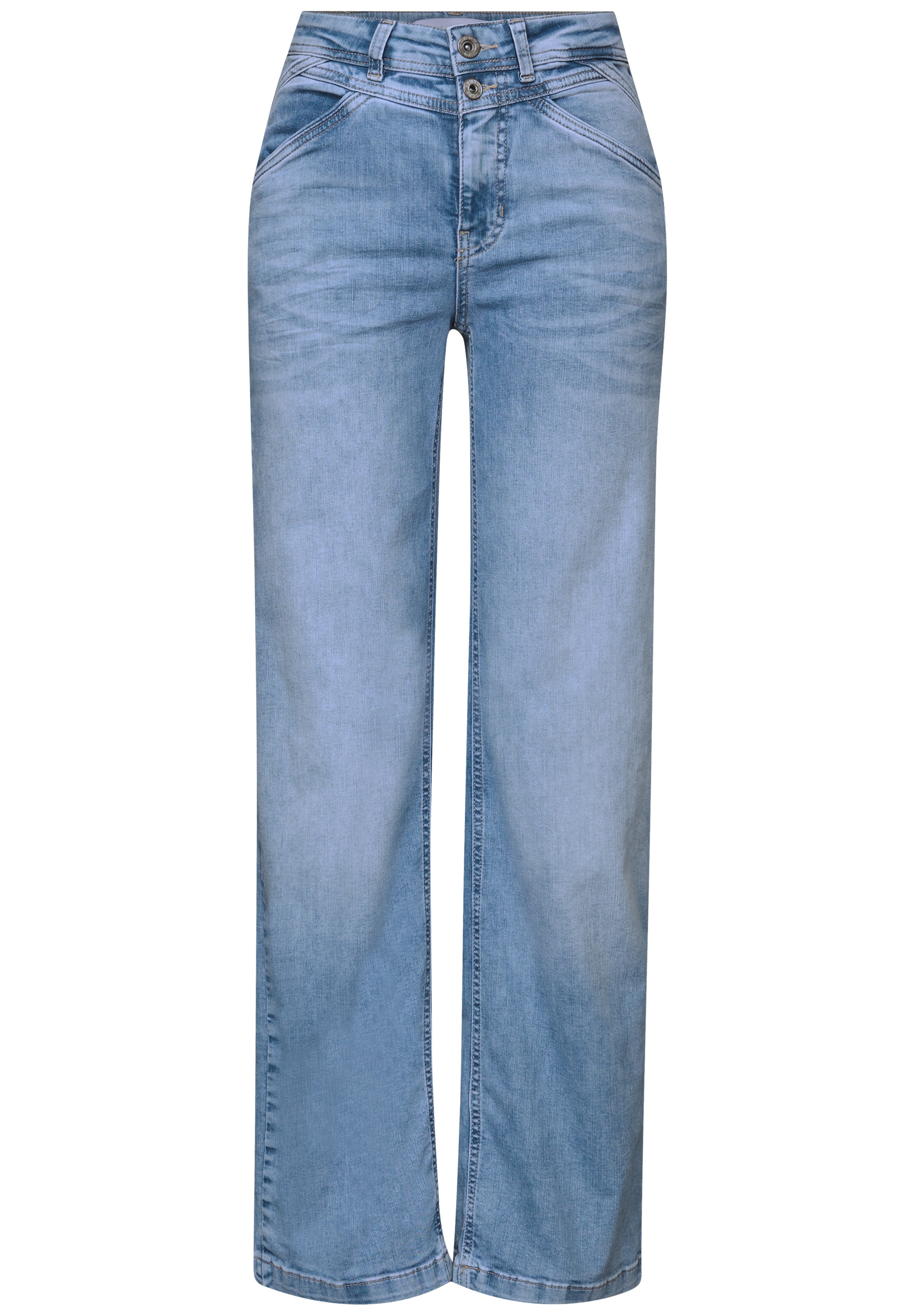 STREET ONE Weite Jeans, im 4-Pocket Style