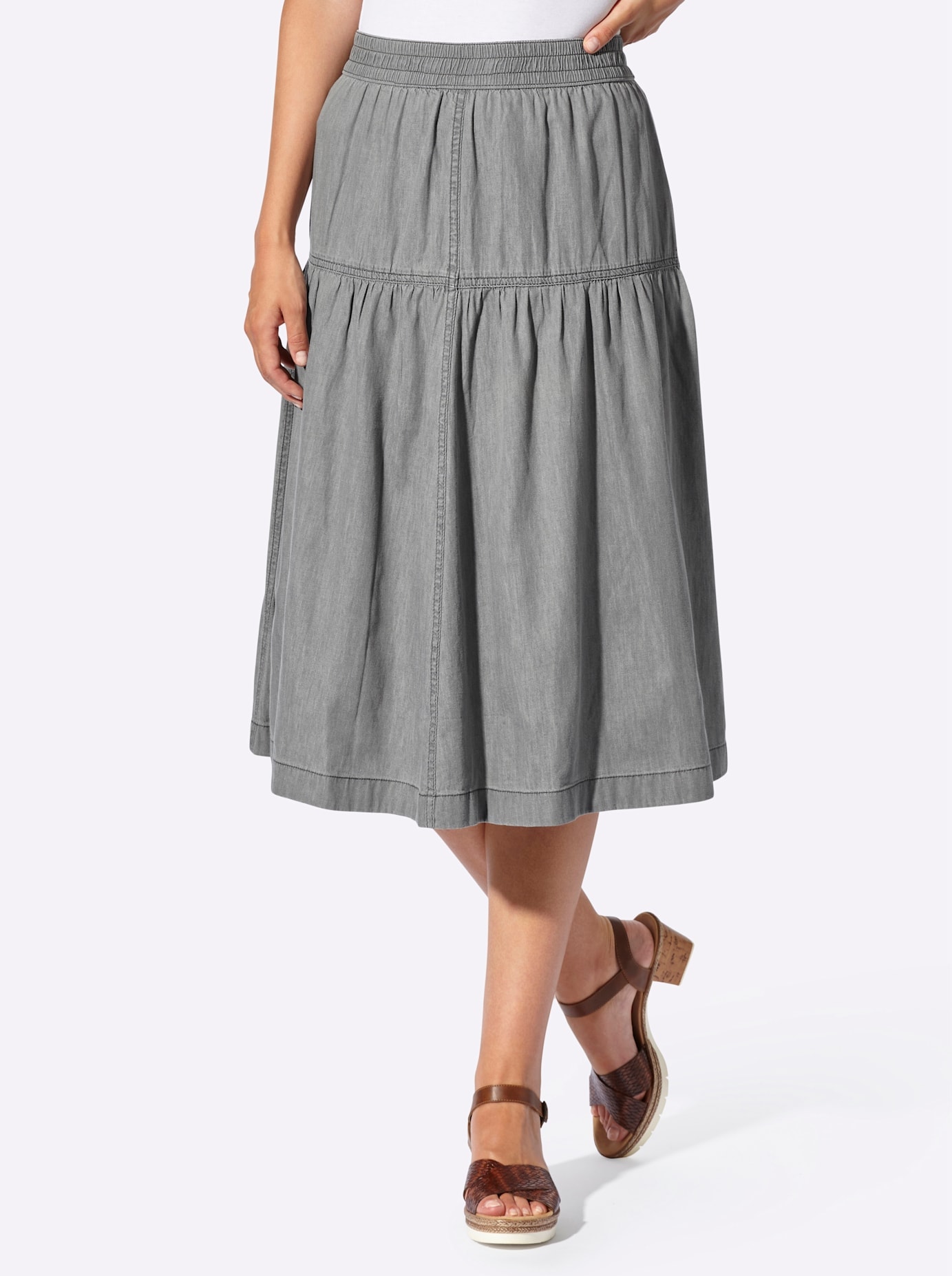 Classic Basics Jeansrock