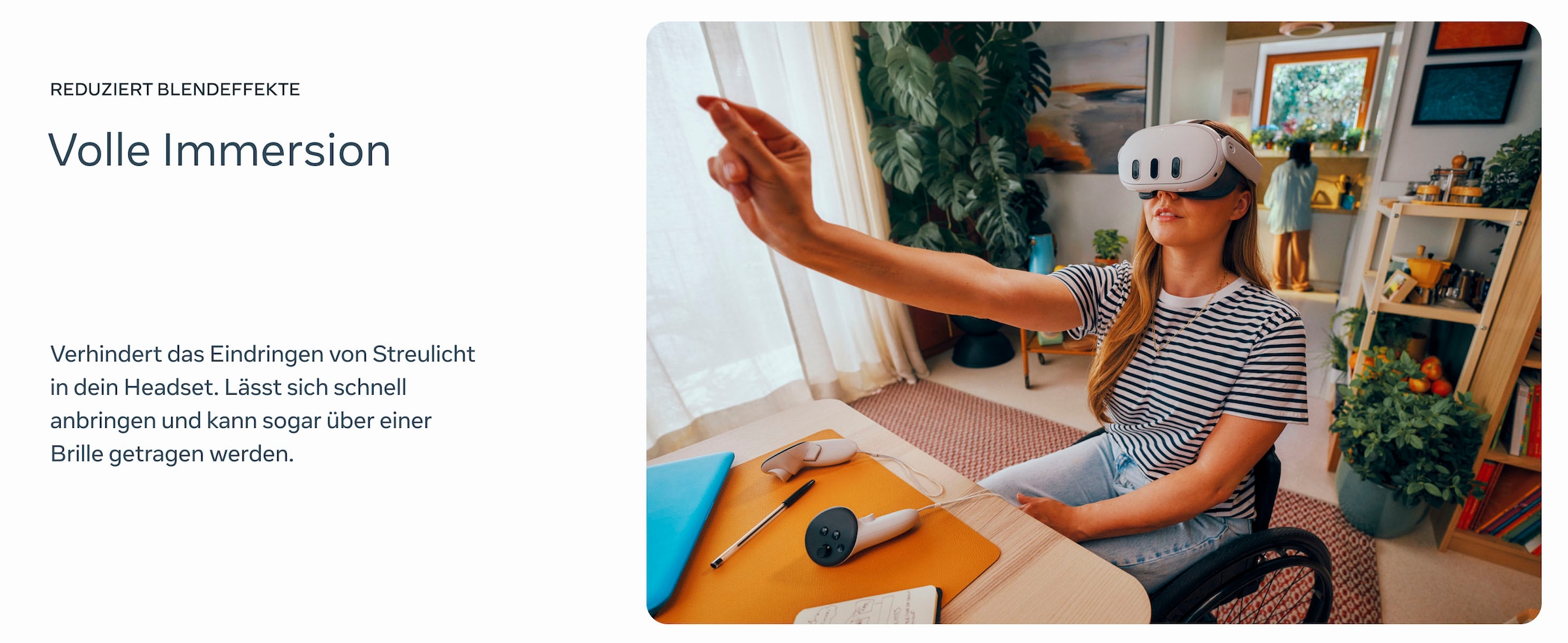 Meta VR Brillen-Halterung »Quest 3 Silicone Facial Interface«