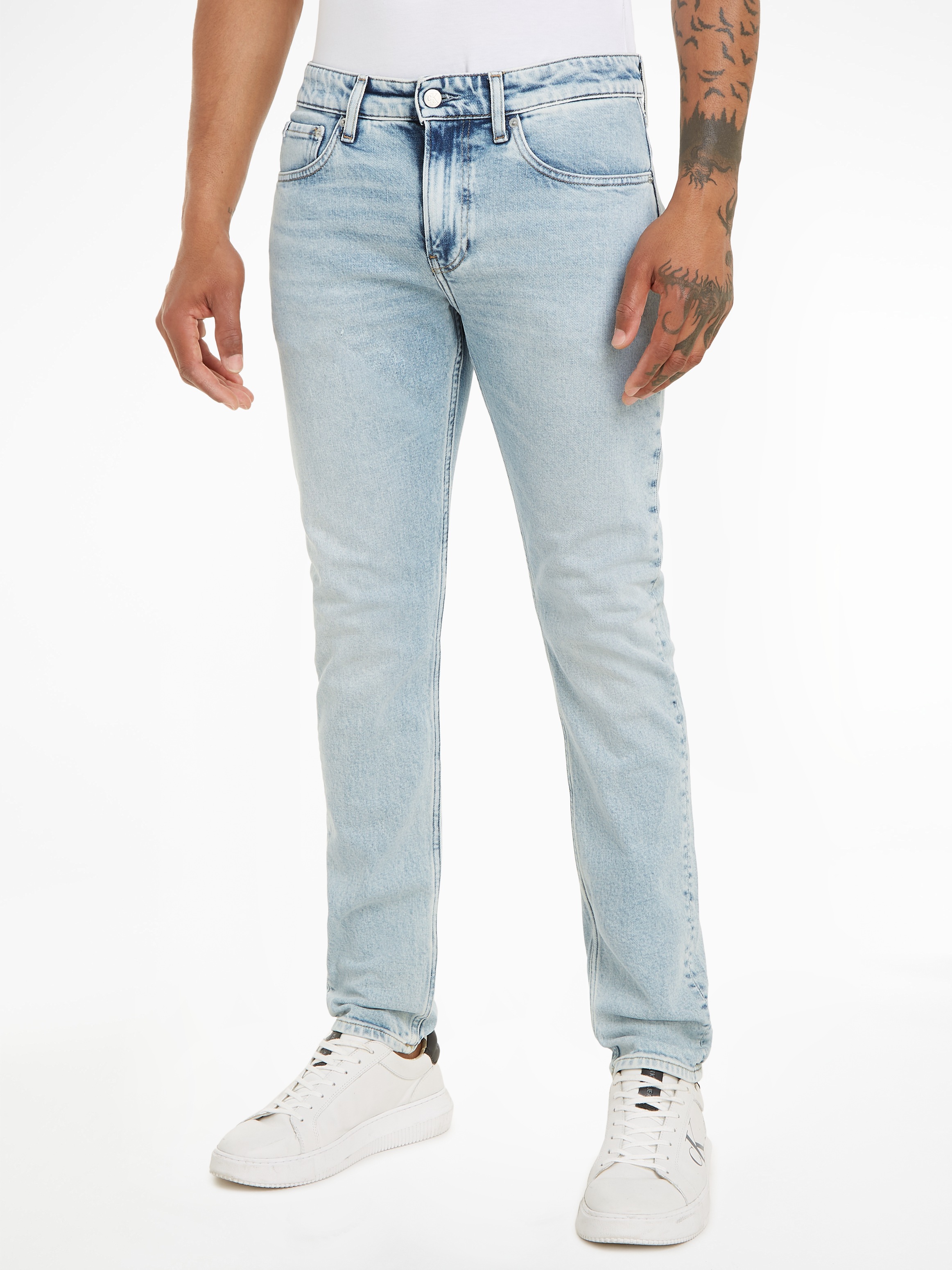 Calvin Klein Jeans Slim-fit-Jeans »SLIM TAPER«, in klassischer 5-Pocket-Form