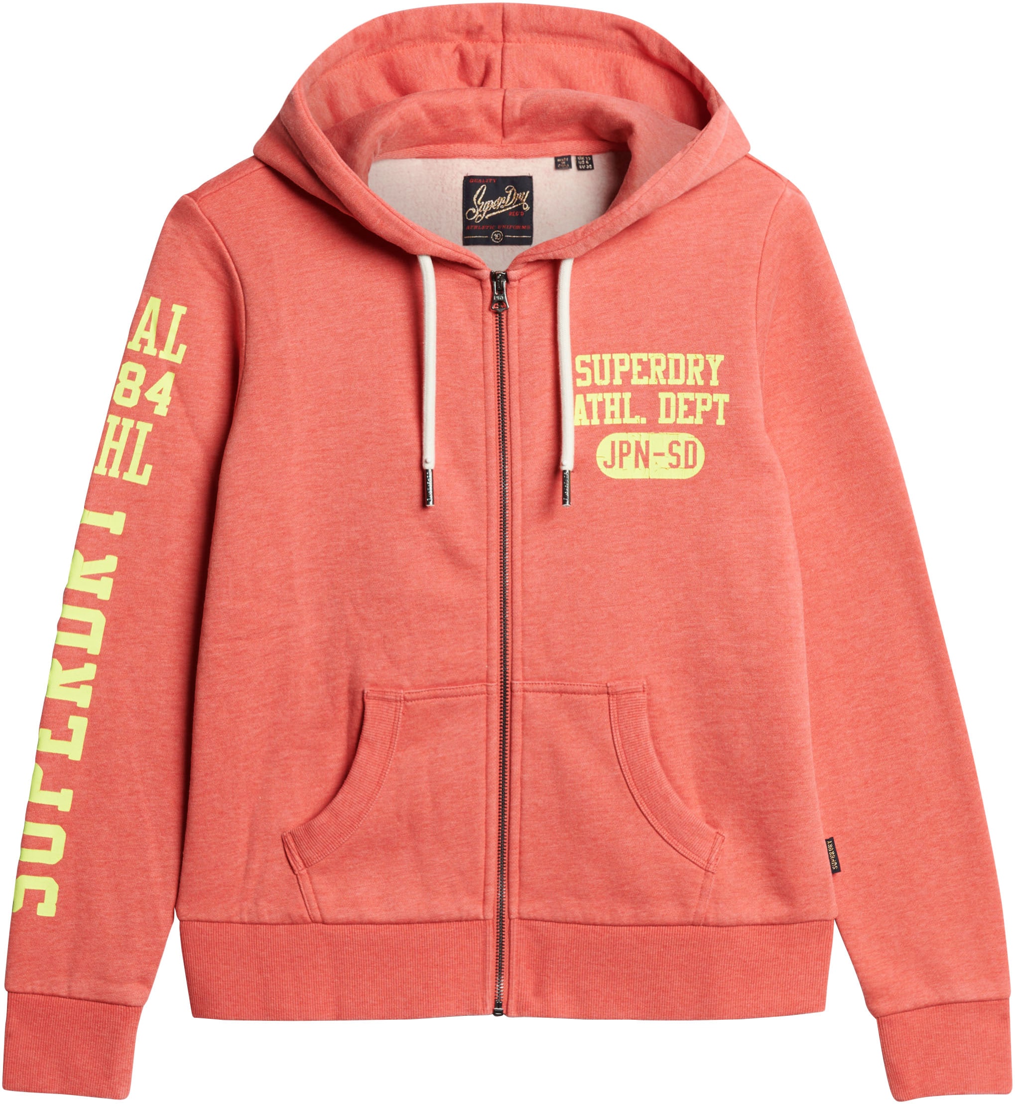 Superdry Kapuzensweatjacke »SUPER ATHLETIC GRAPHIC ZIPHOOD«