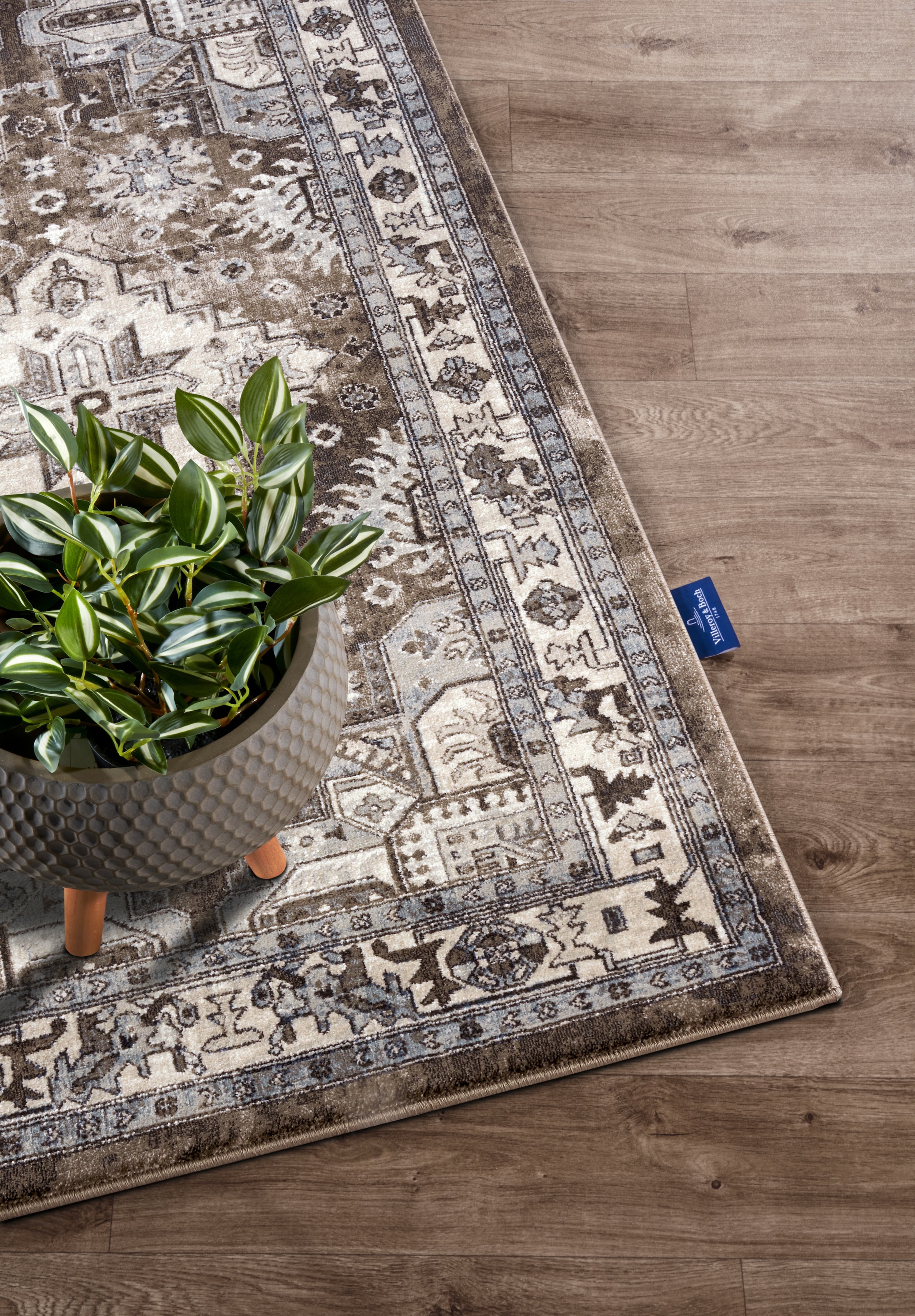 Villeroy & Boch Teppich »Henry«, rechteckig, 11 mm Höhe, Orientalisch, Wohnzimmer, Schlafzimmer, Klassisch, Kurzflor, Läufer