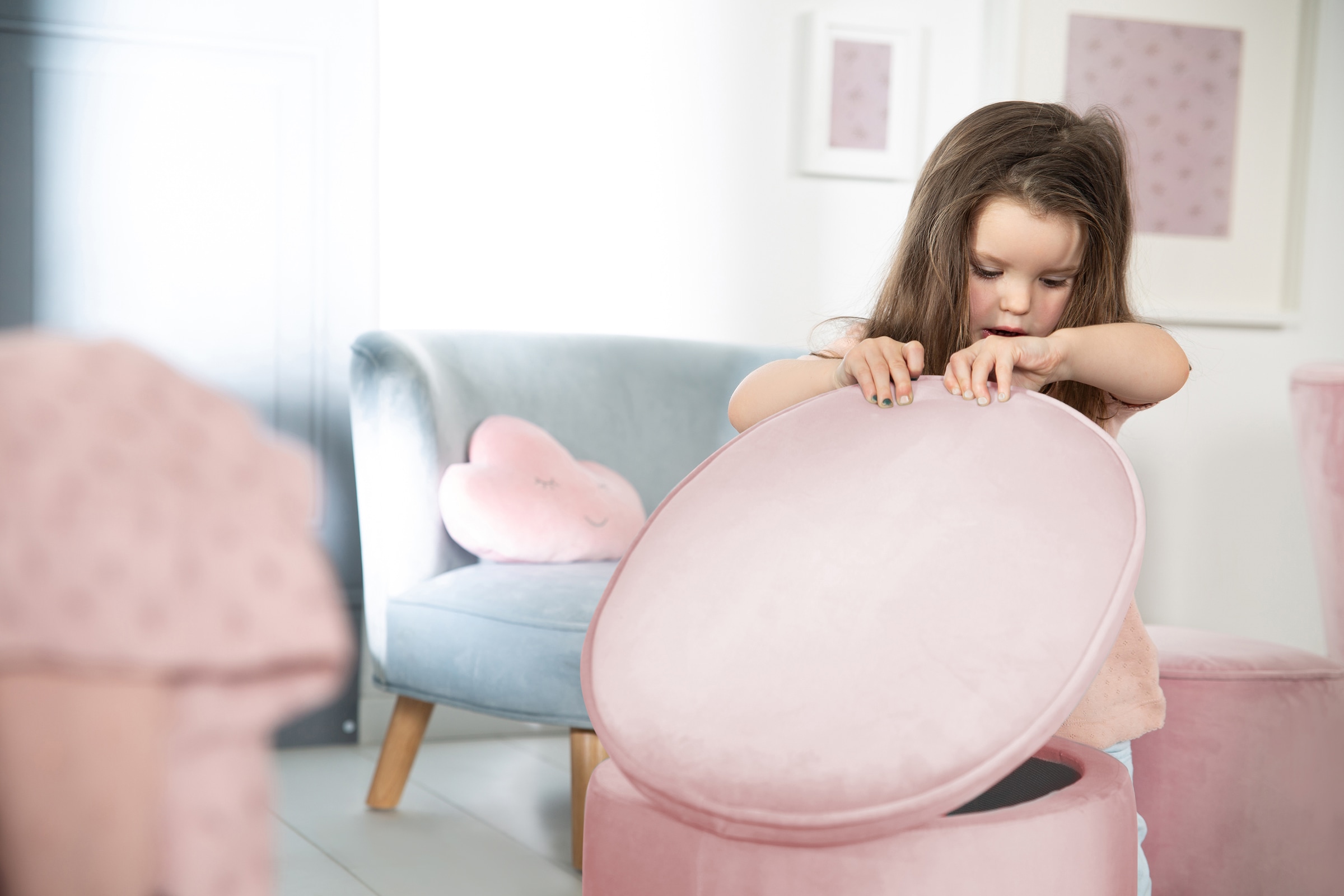 roba® Kinderhocker »Lil Sofa«, mit Stauraum