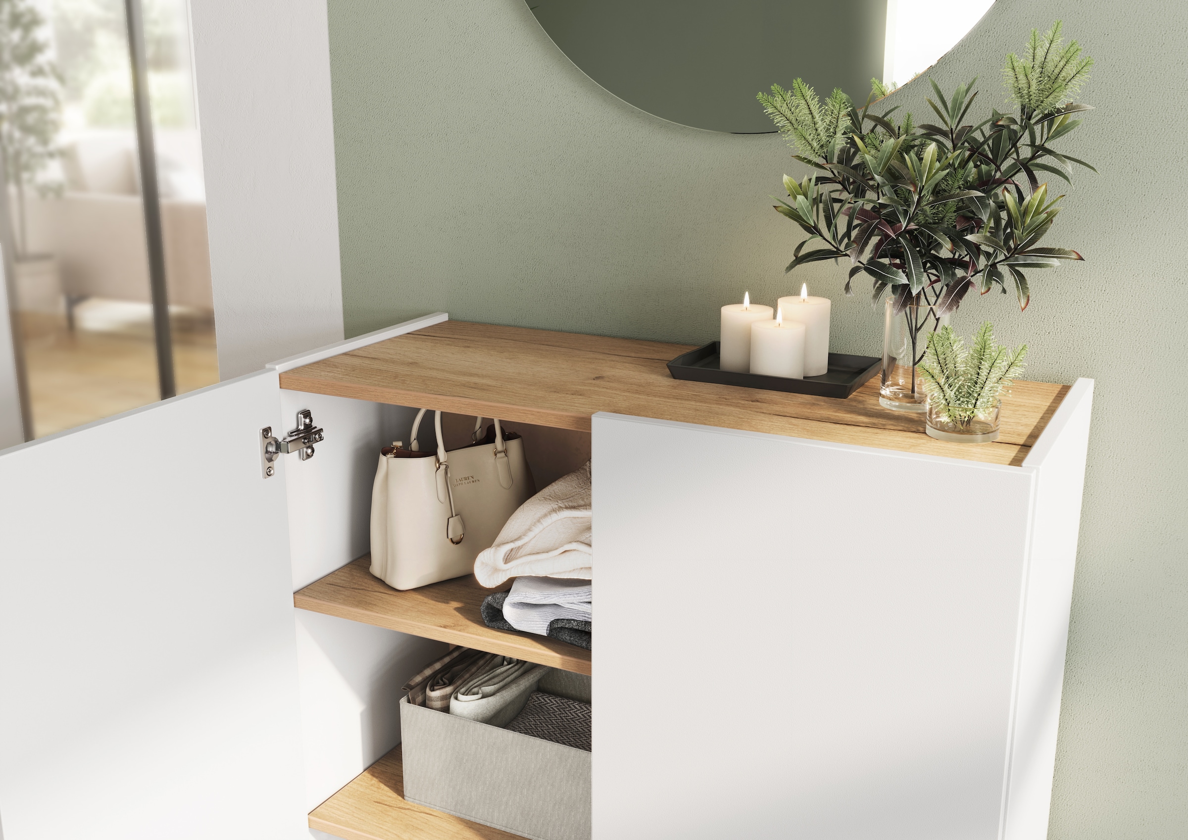 GERMANIA Schuhschrank »Alviano« 1 Stk. tlg. Platz für bis zu 12 Paar Schuhe