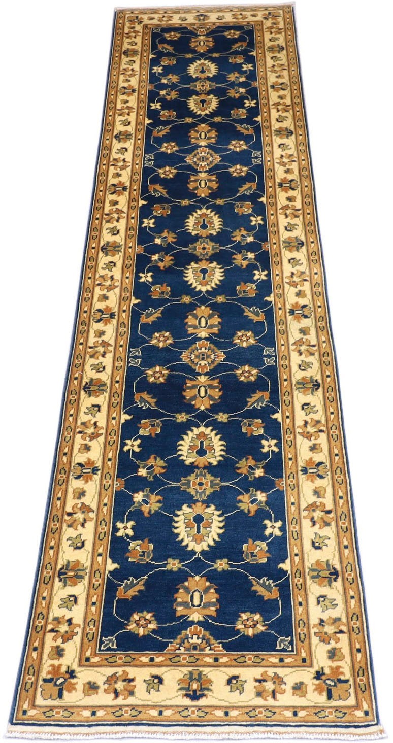 Image of morgenland Läufer »Ziegler Blumenmuster Rosso scuro 315 x 78 cm«, rechteckig, 0,6 mm Höhe, Handgeknüpft bei Ackermann Versand Schweiz