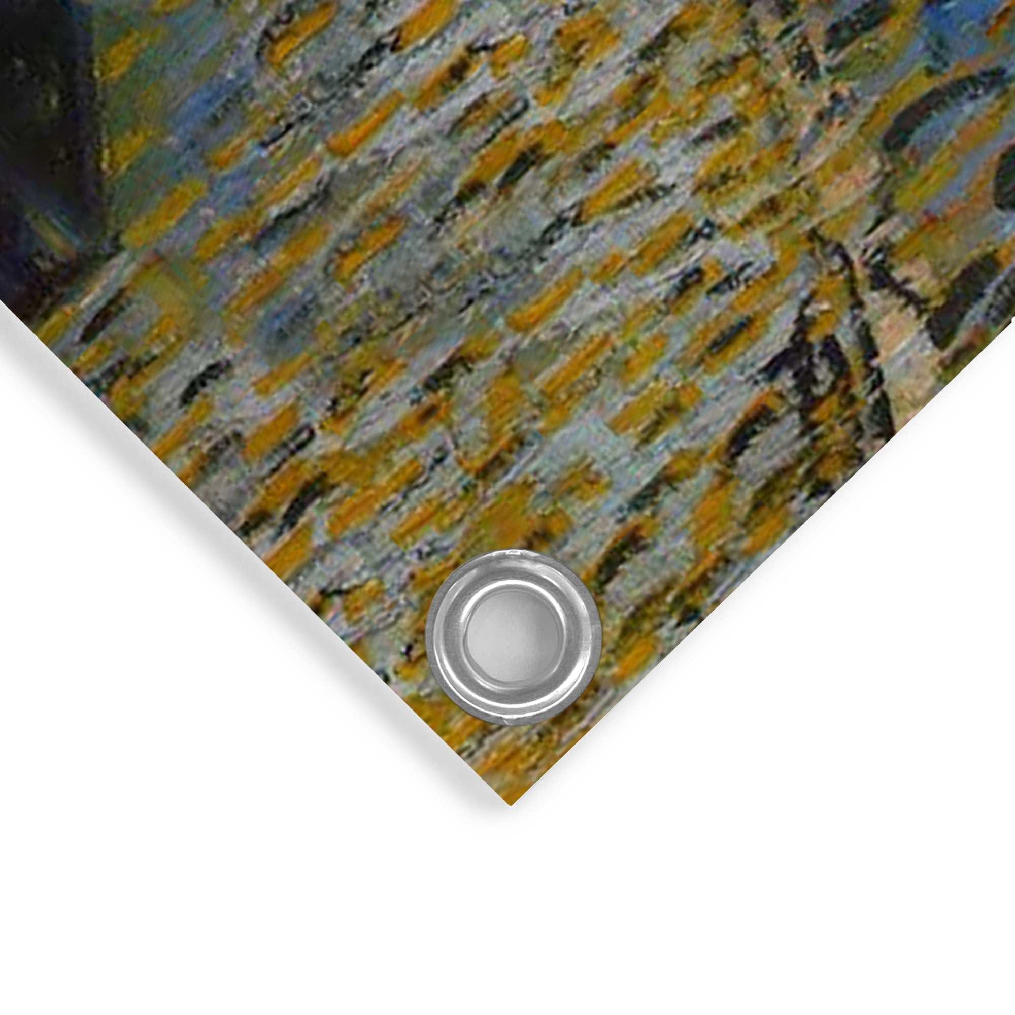 Reinders! Poster »Van Gogh - café de nuit« Garten - Nacht - Terrasse - Sternenhimmel - Blau - Leinwand - Kunst