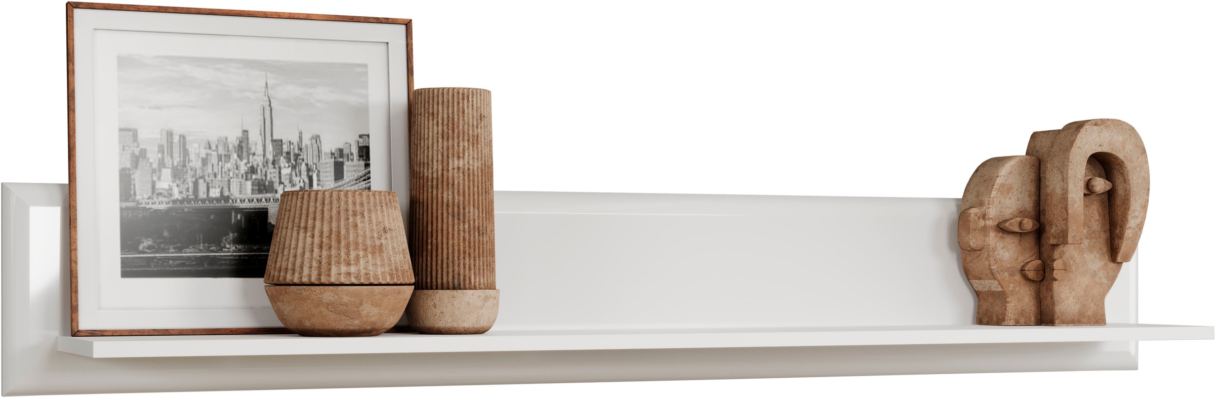 INOSIGN Wandboard »Graz«, (Packung, 1 St.), Masse aufgebaut (B/T/H in cm): 150/23/22 - Hochglanz Fronten