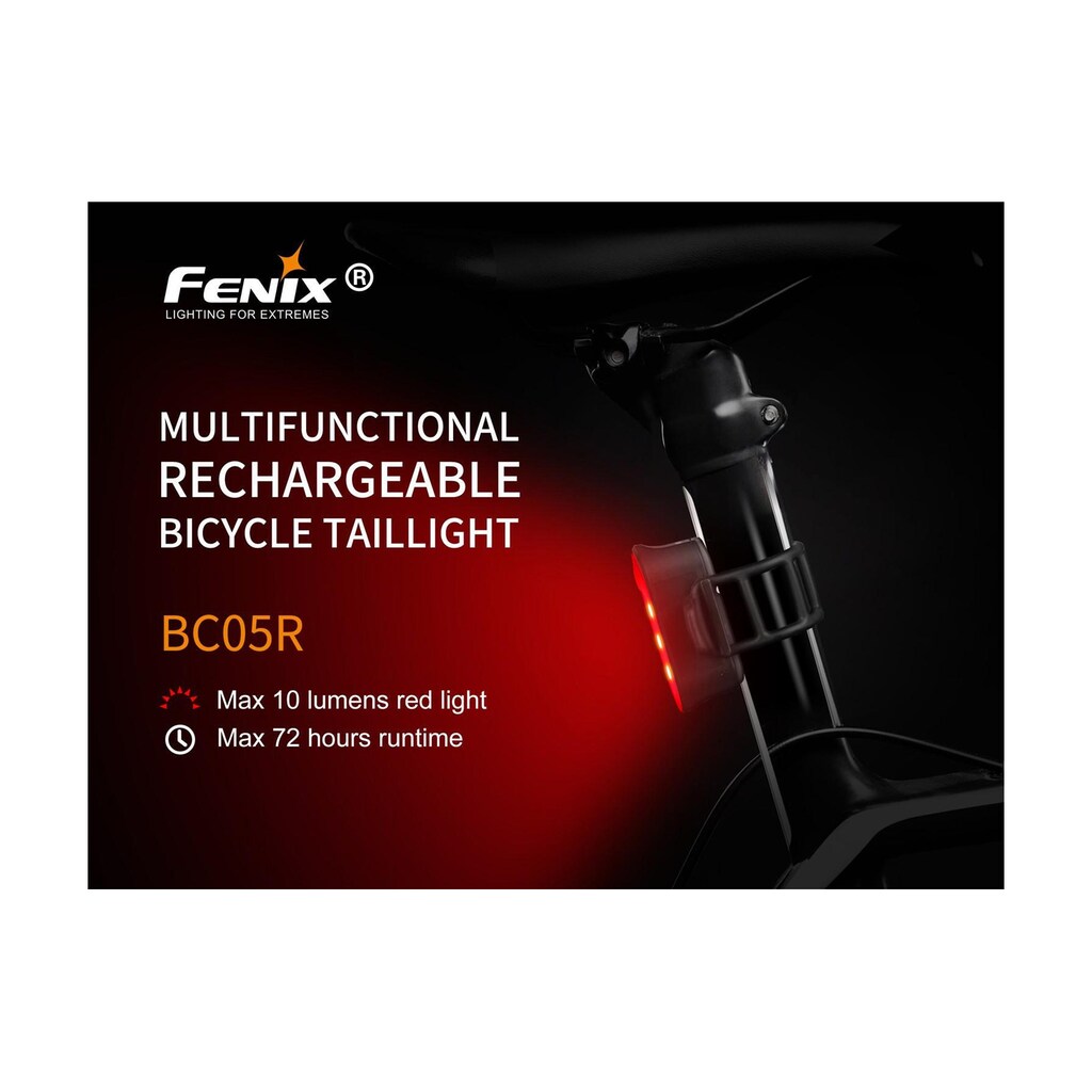 Fenix Fahrrad-Rücklicht »BC05R«