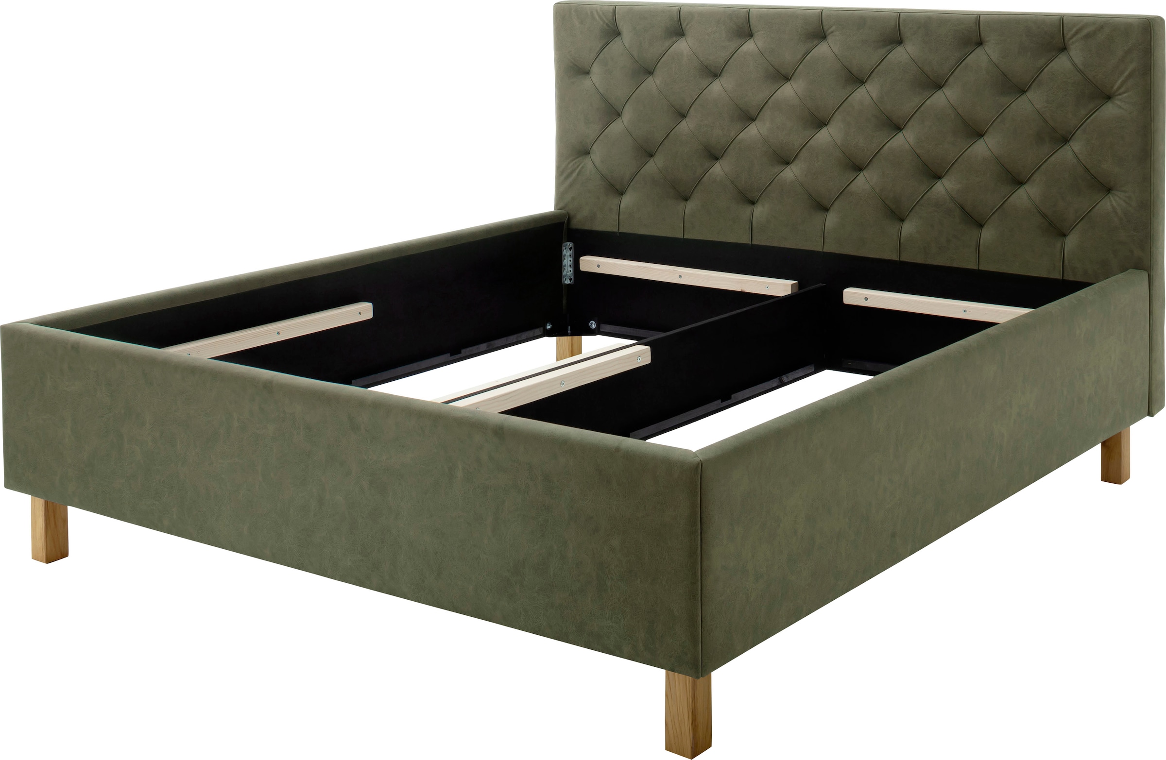 meise.möbel Lit rembourré »San Remo« mit Bettkasten