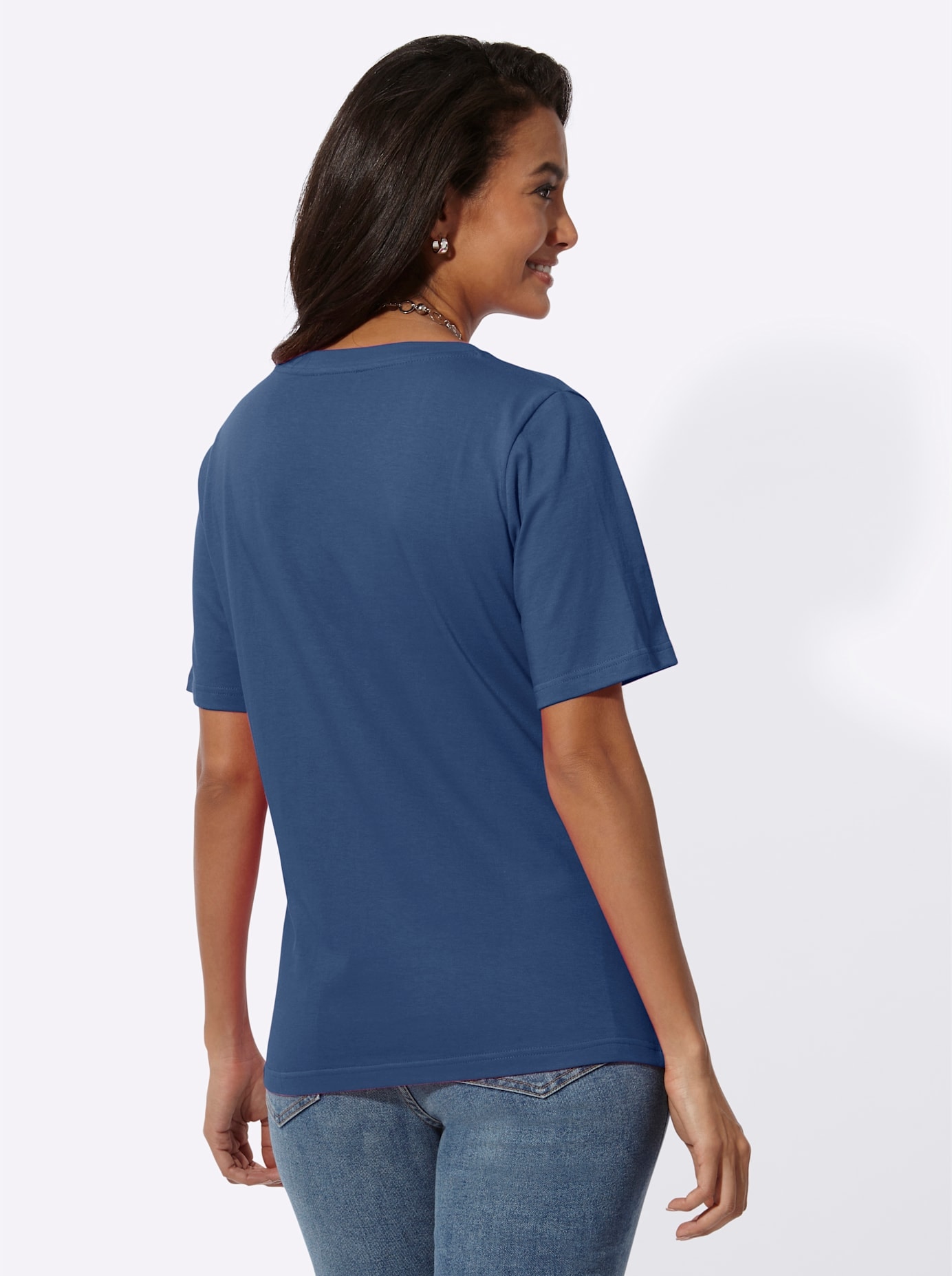 Casual Looks V-Shirt »Kurzarm-Shirt«, (1 tlg.)