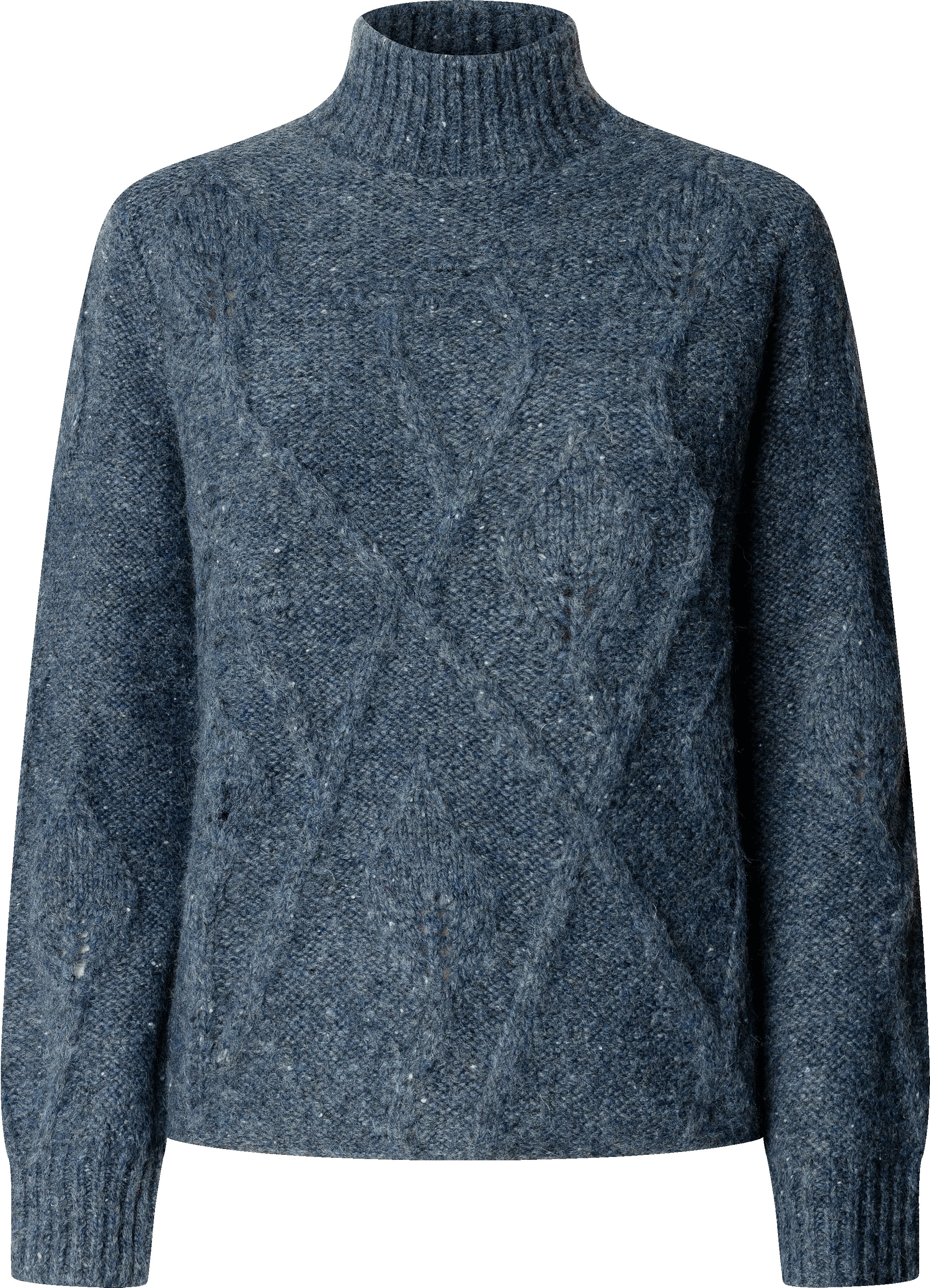 Image of Pepe Jeans Stehkragenpullover "AGATA" aus strukturiertem Strick