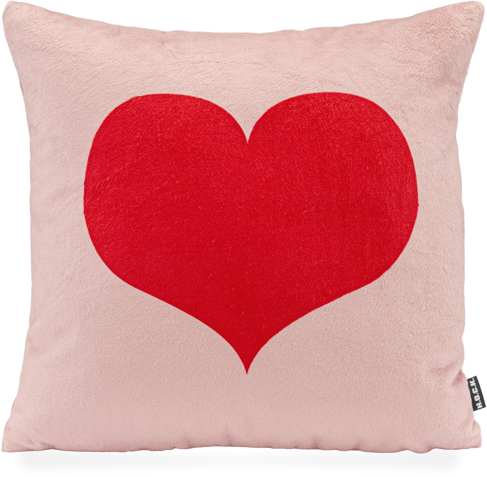 Image of H.O.C.K. Dekokissen "Sweet-Heart" Dekokissen inkl. Füllung, 45x45cm, Herzmotiv, Herz
