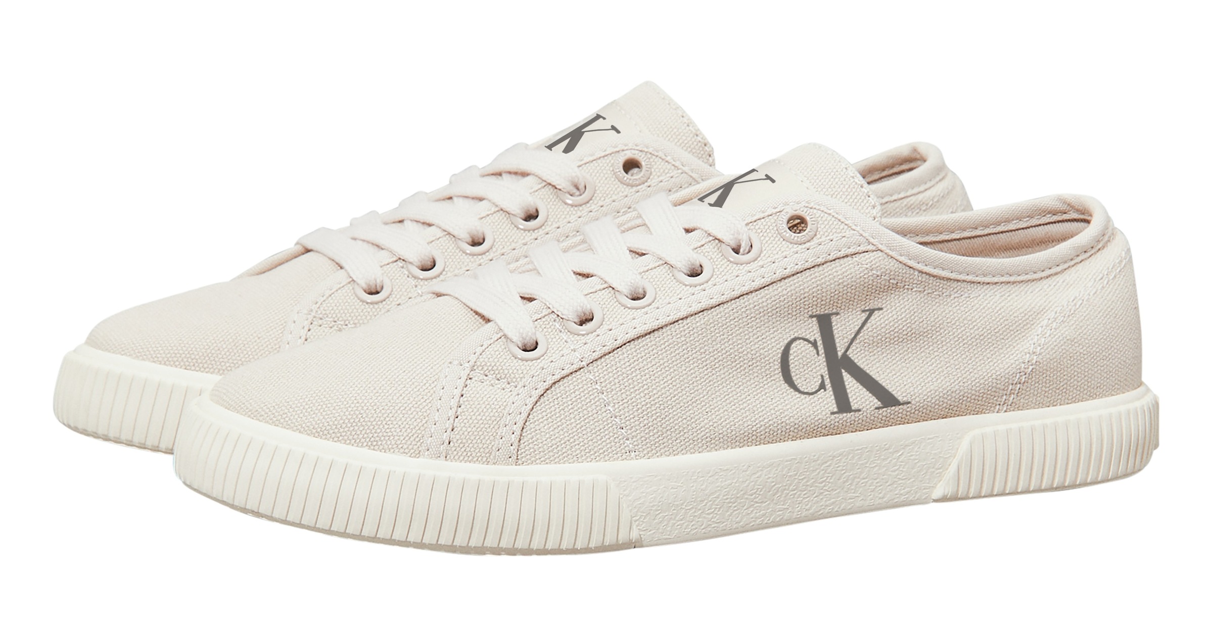 Image of Calvin Klein Jeans Sneaker "ESS VULC LOW CV MG WN" Halbschuh, Freizeitschuh, Schnürschuh in Retro-Optik