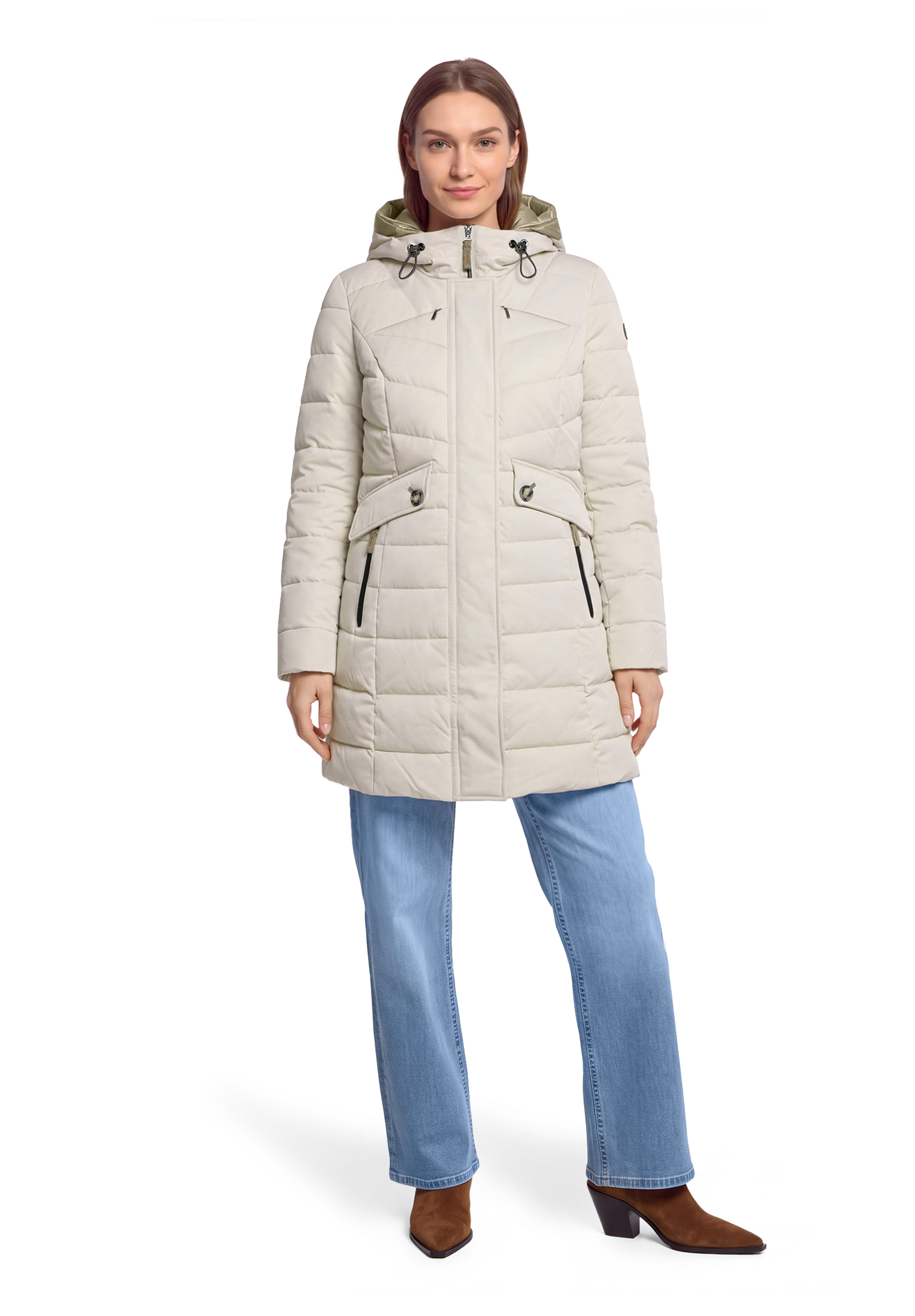 Gil Bret Manteau matelassé Manteau d'hiver avec capuche et matelassage